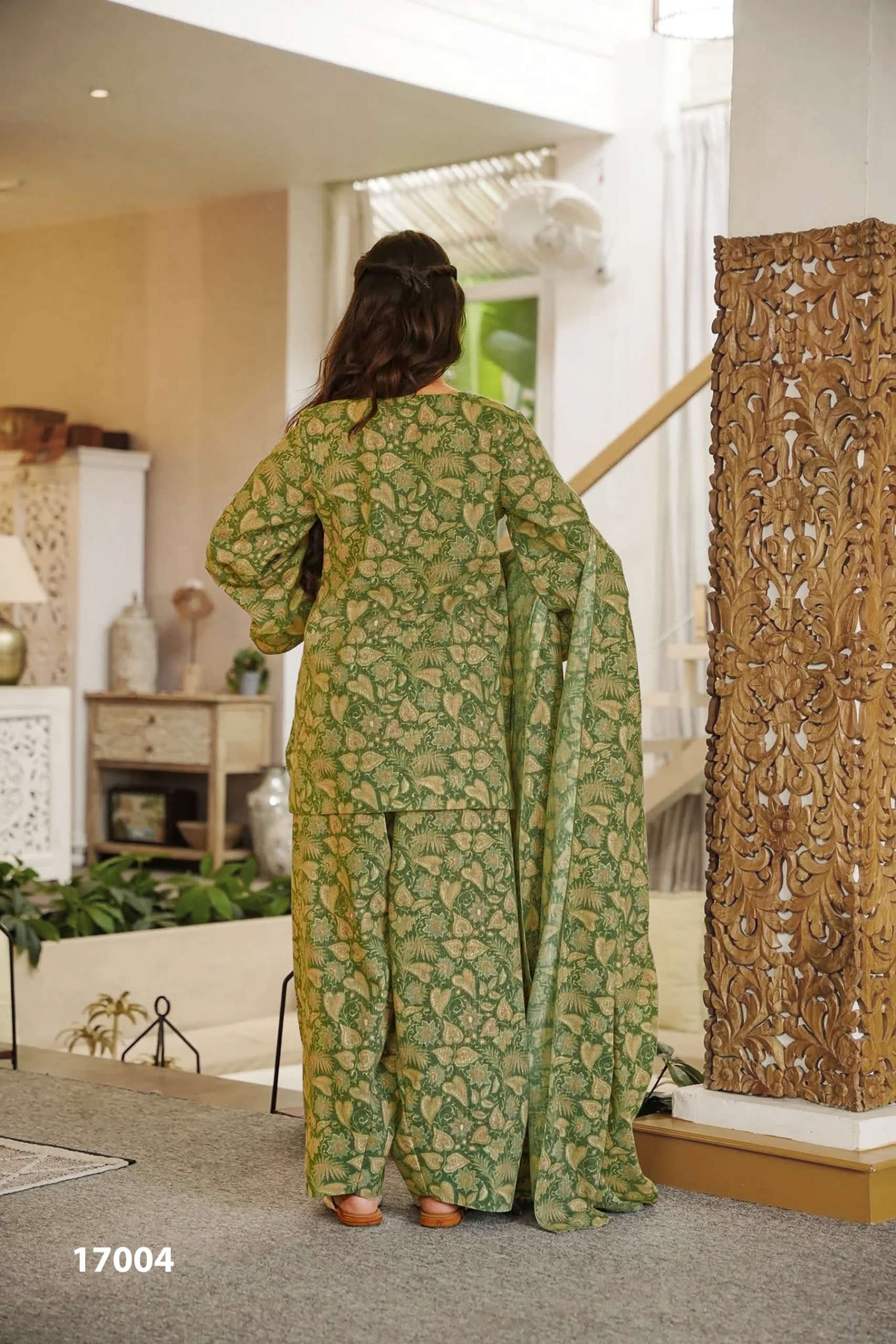 MF CLORA VOL 17 COTTON PRINTED FANCY LOOK READY LADIES 3PCS SET COLLECTION 