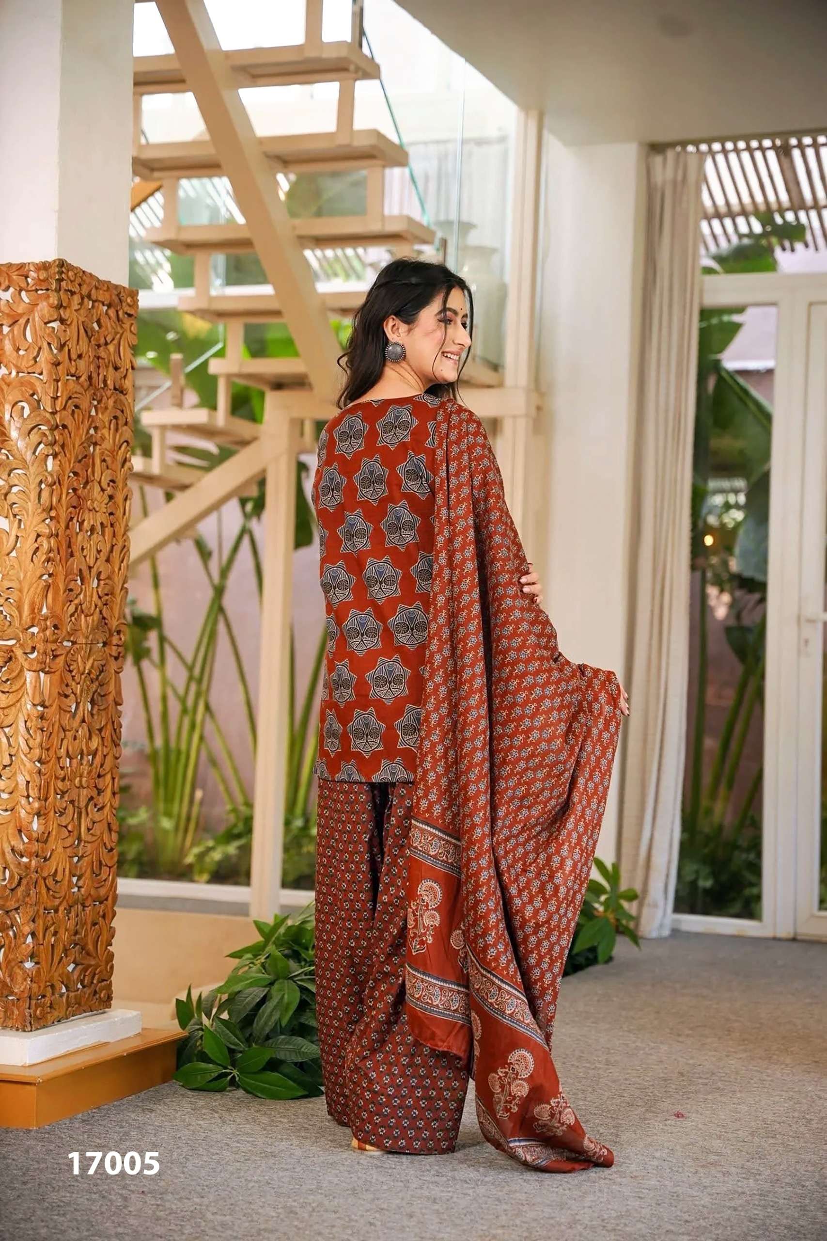 MF CLORA VOL 17 COTTON PRINTED FANCY LOOK READY LADIES 3PCS SET COLLECTION 