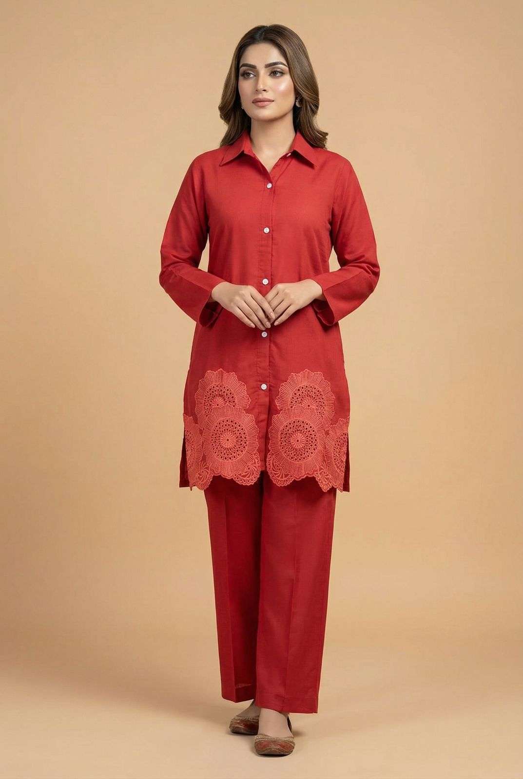 MF CO-ORD SET COLLECTION SILK FANCY PREETY LOOKS TOP WITH BOTTOM PAIR