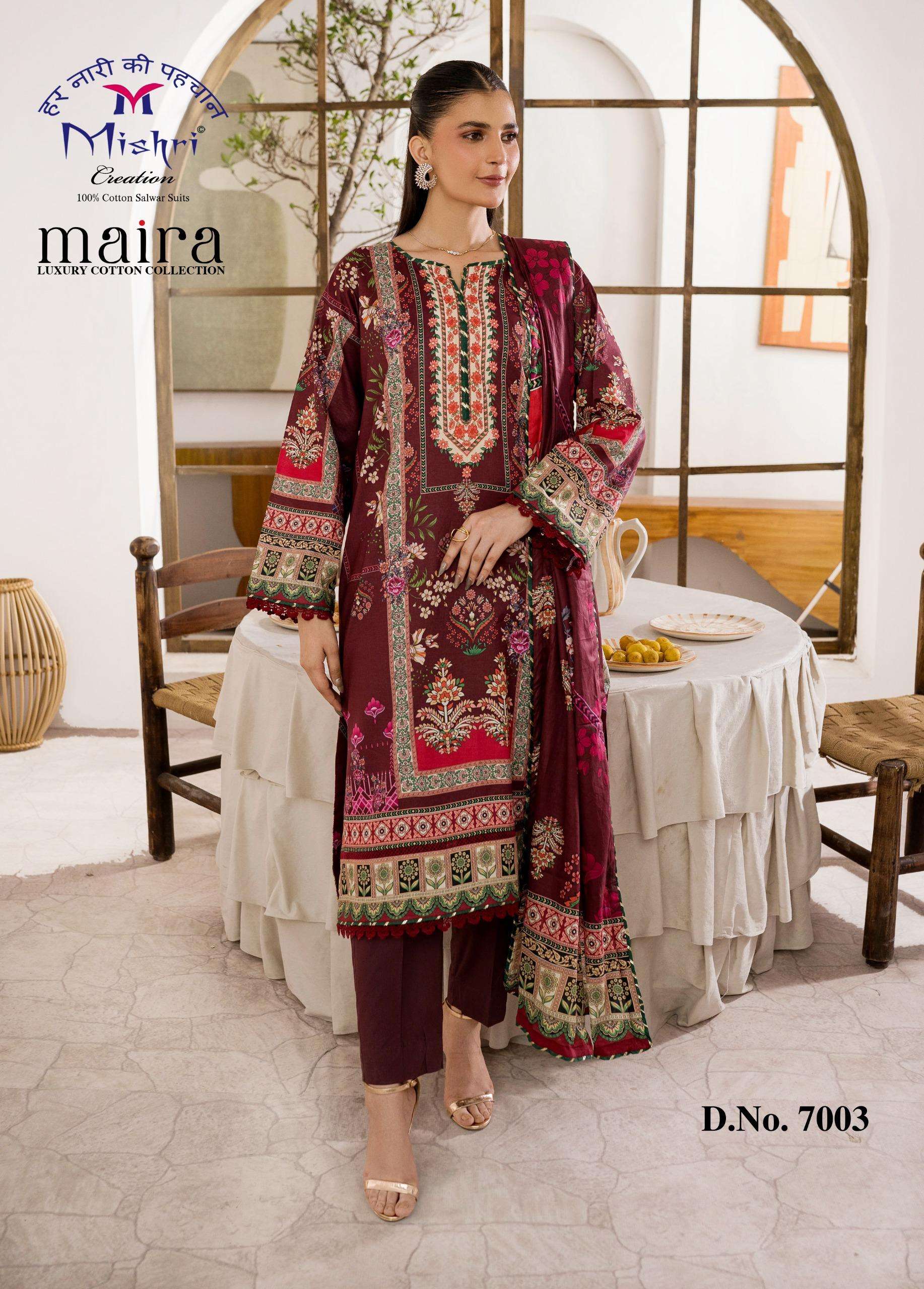 MISHRI CREATION MAIRA VOL 7 COTTON DIGITAL PRINT SALWAR SUIT