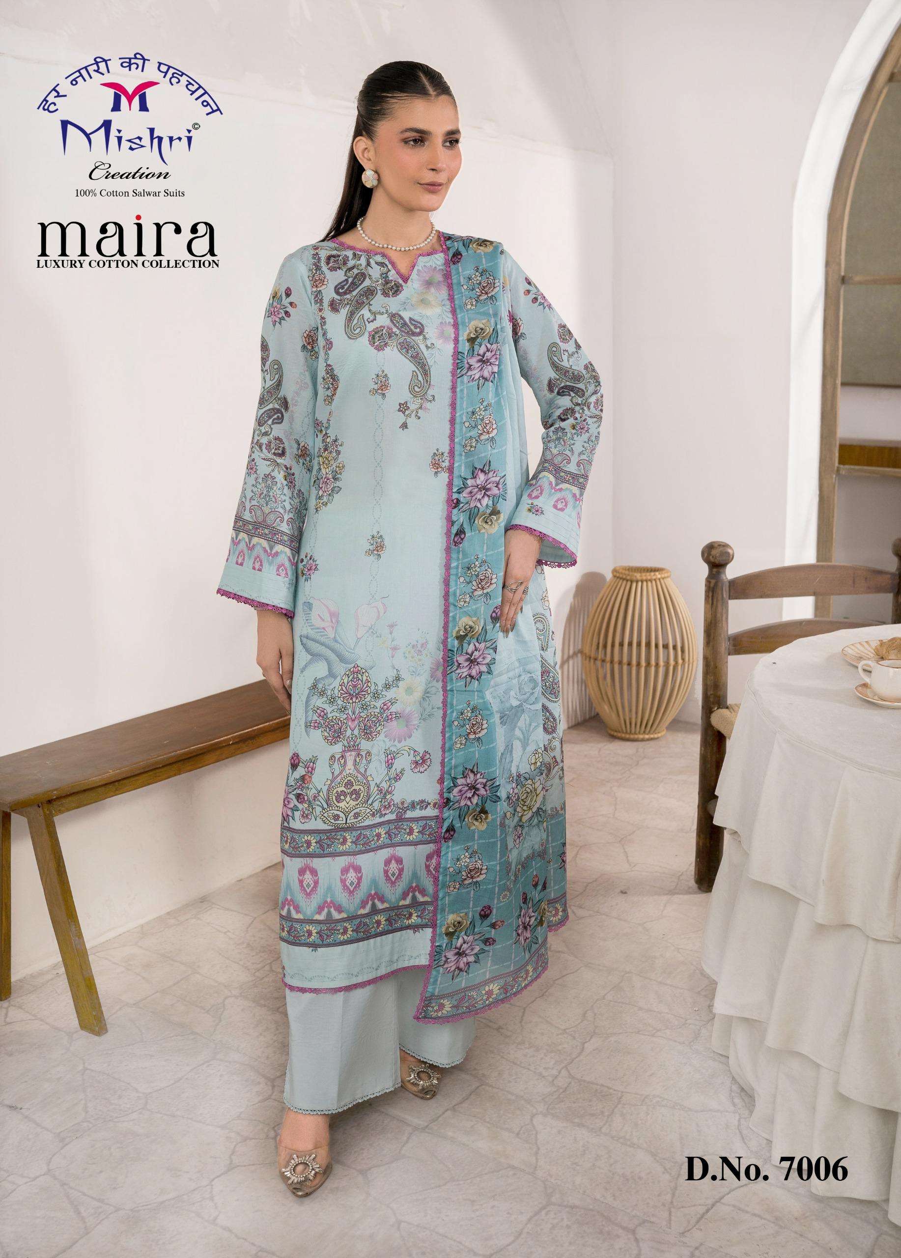 MISHRI CREATION MAIRA VOL 7 COTTON DIGITAL PRINT SALWAR SUIT