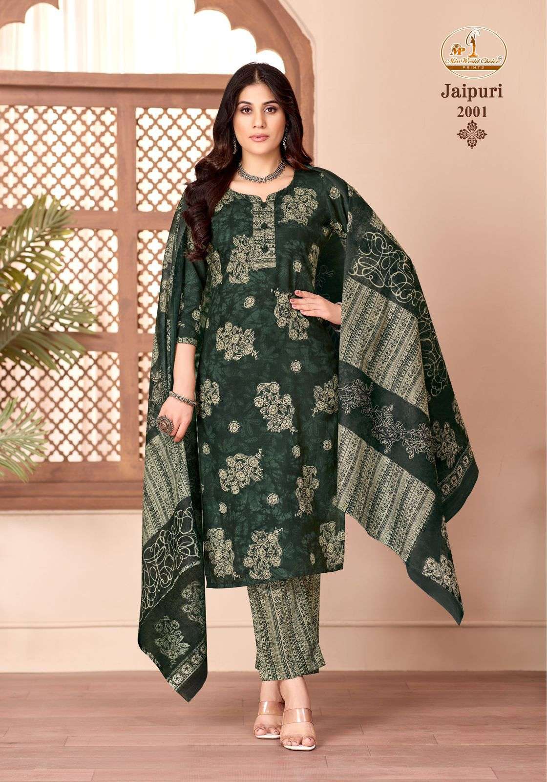 MISS WORLD CHOICE JAIPURI VOL 2 COTTON PRINTED SALWAR SUIT