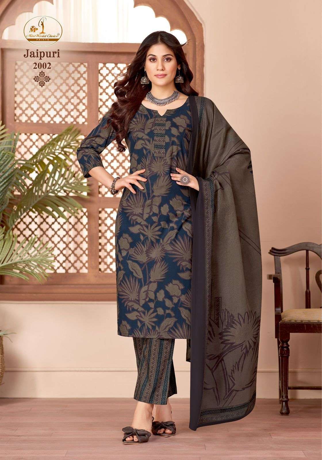 MISS WORLD CHOICE JAIPURI VOL 2 COTTON PRINTED SALWAR SUIT