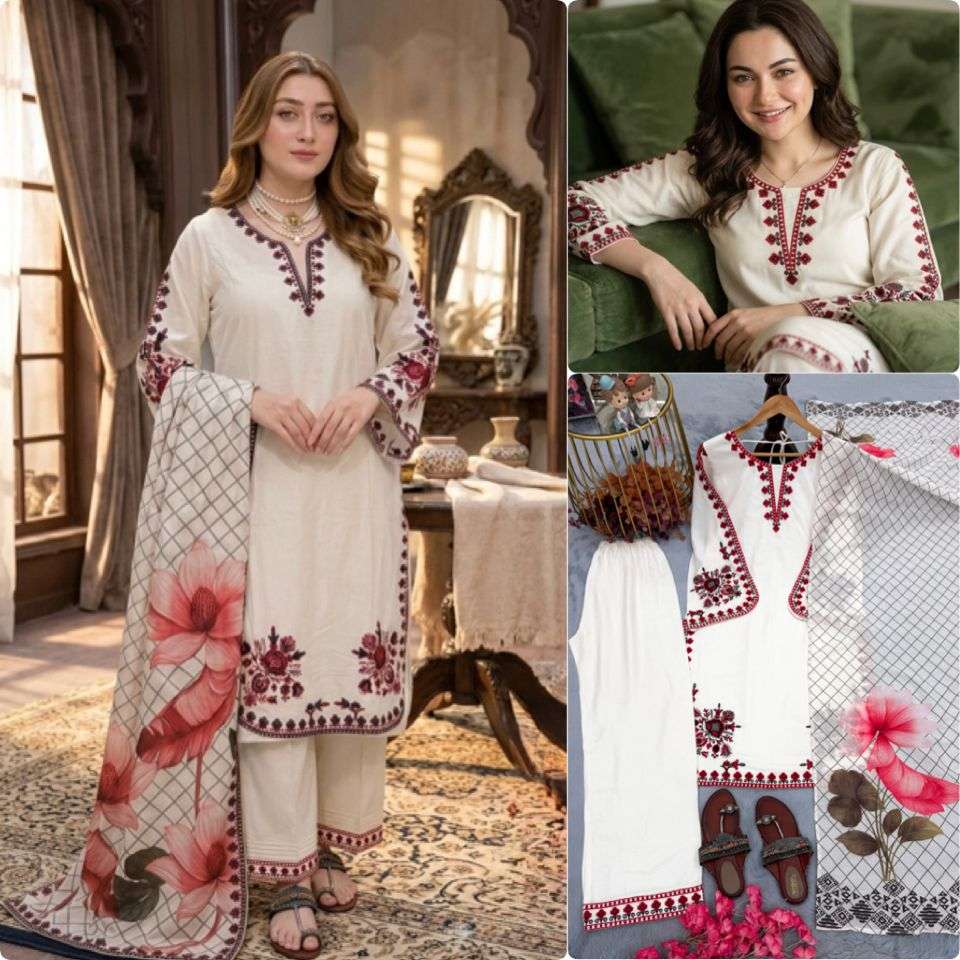 PD 1150 RAYON FANCY SEQUENCE EMBROIDERY WORK READY MADE LADIES SUIT