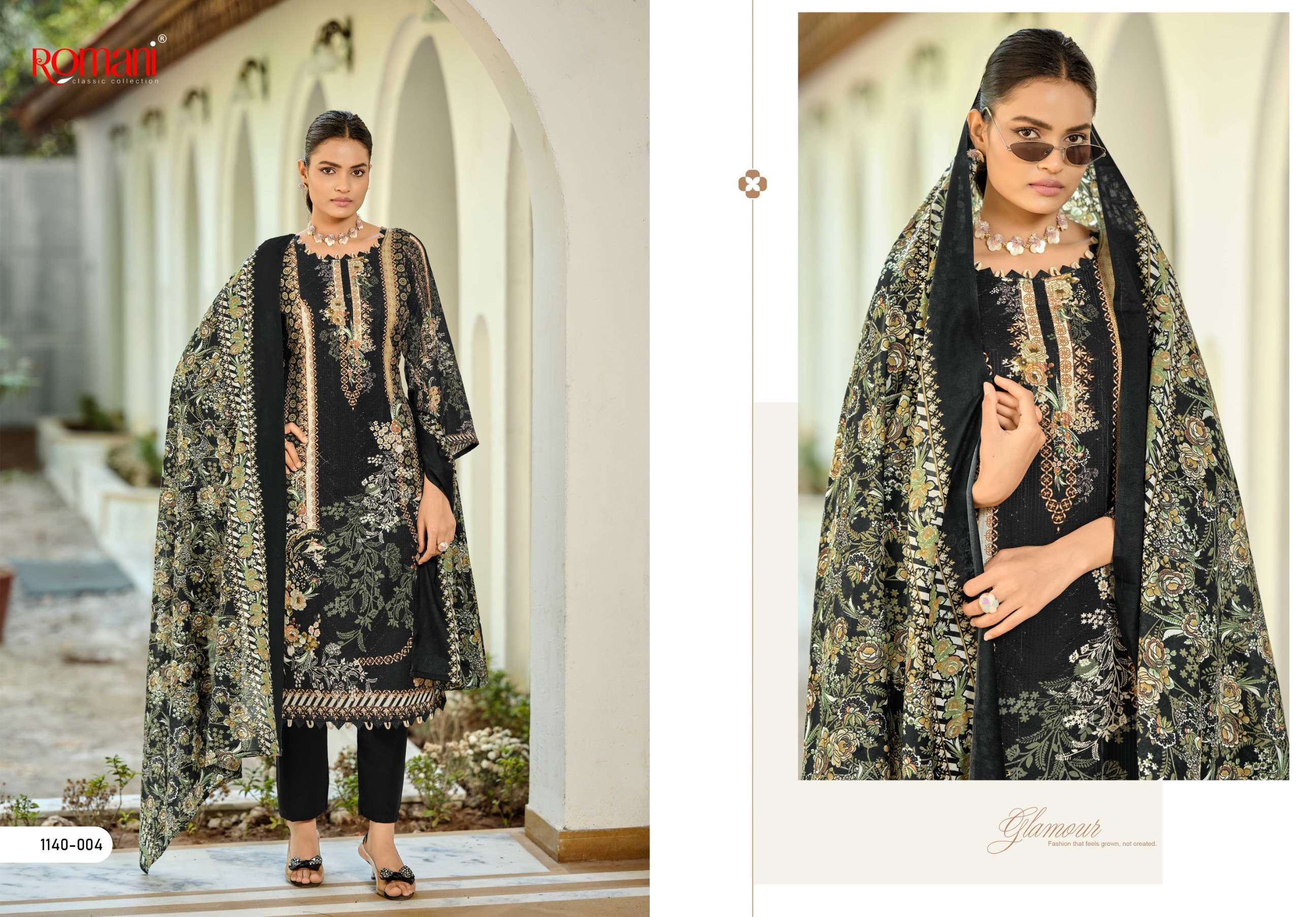 ROMANI NAFISA VOL 2 COTTON DIGITAL PRINTS WITH FANCY WORK SALWAR SUIT