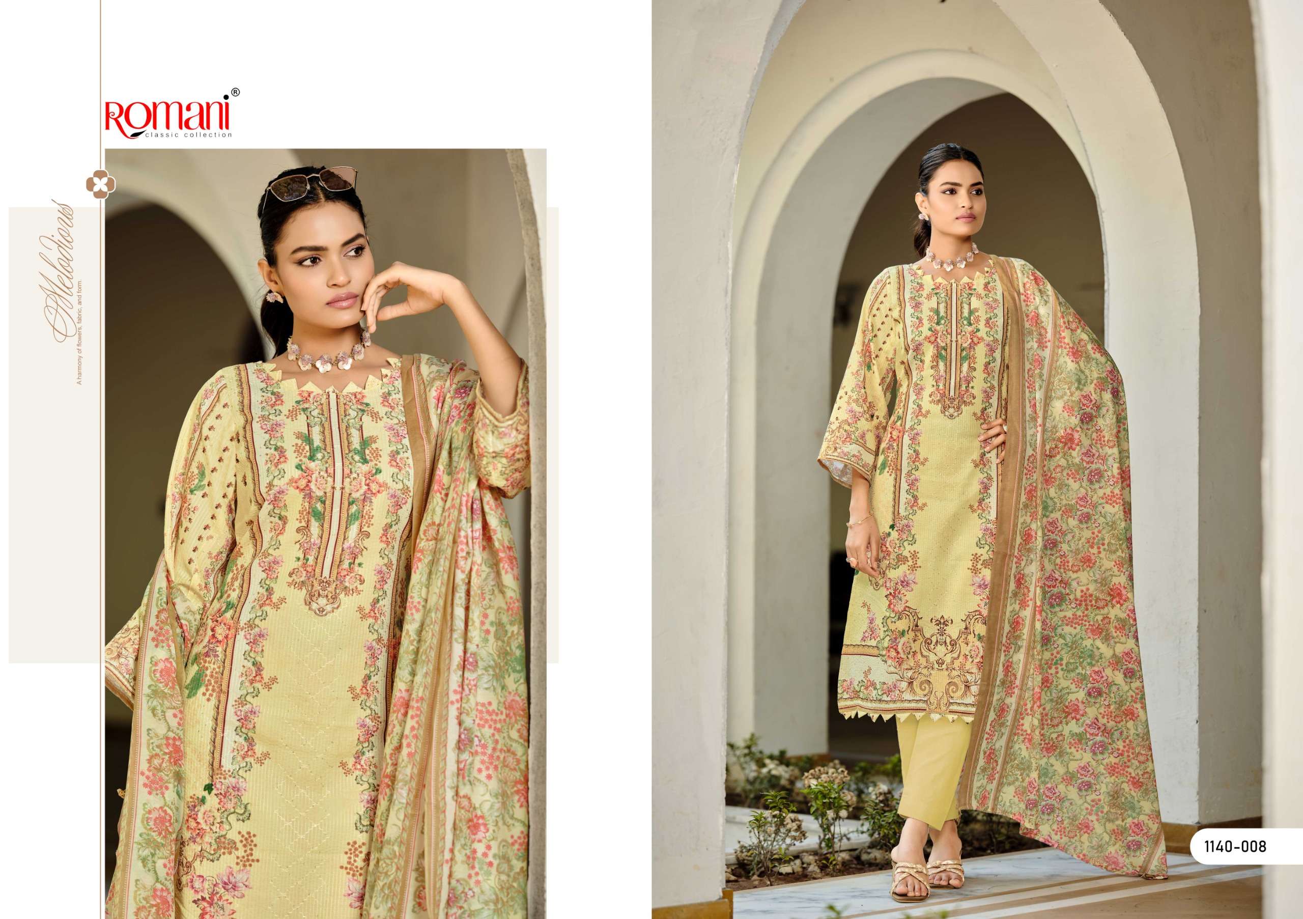 ROMANI NAFISA VOL 2 COTTON DIGITAL PRINTS WITH FANCY WORK SALWAR SUIT