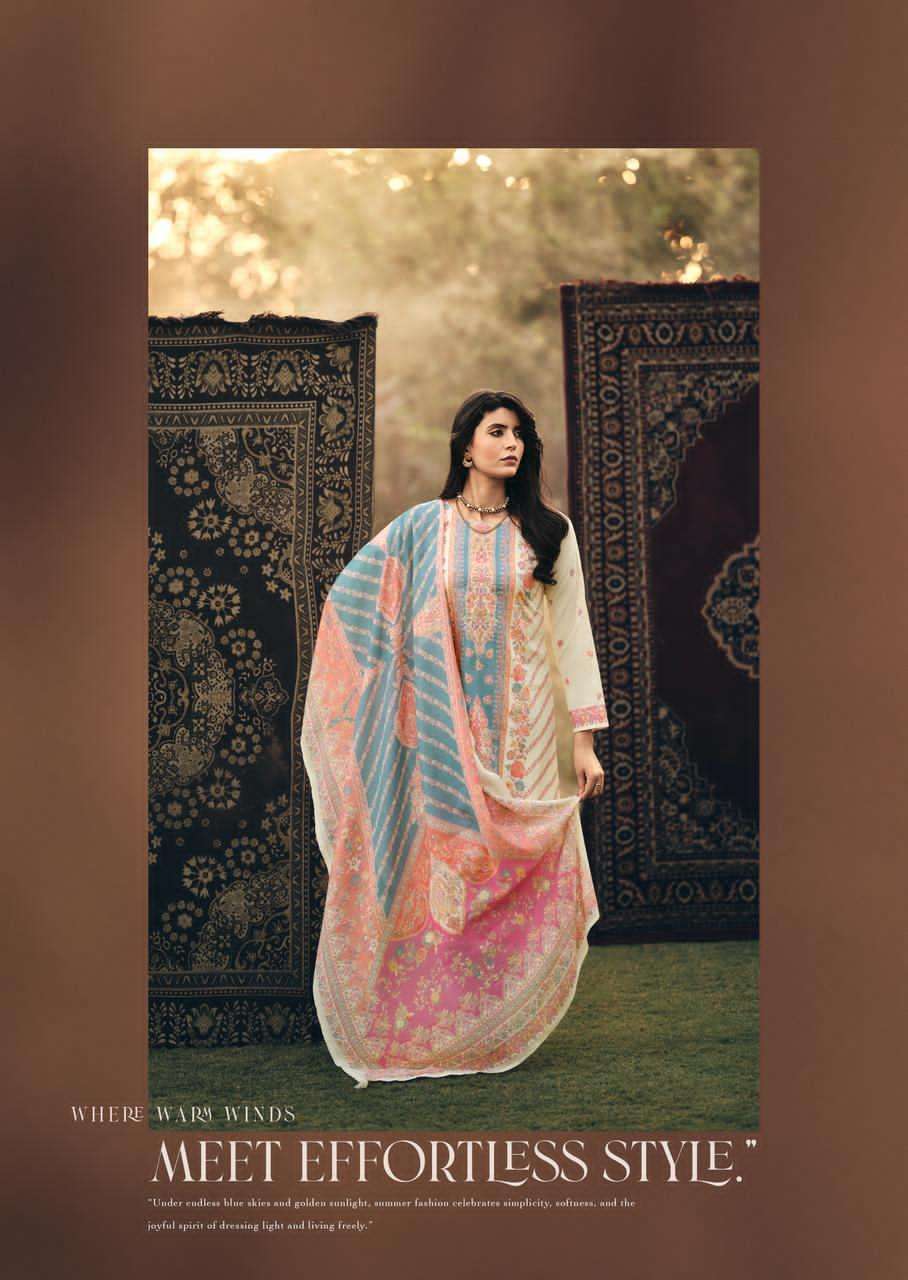  SADHANA FASHION YASS COTTON  DIGITAL PRINT WITH FANCY WORK SUIT