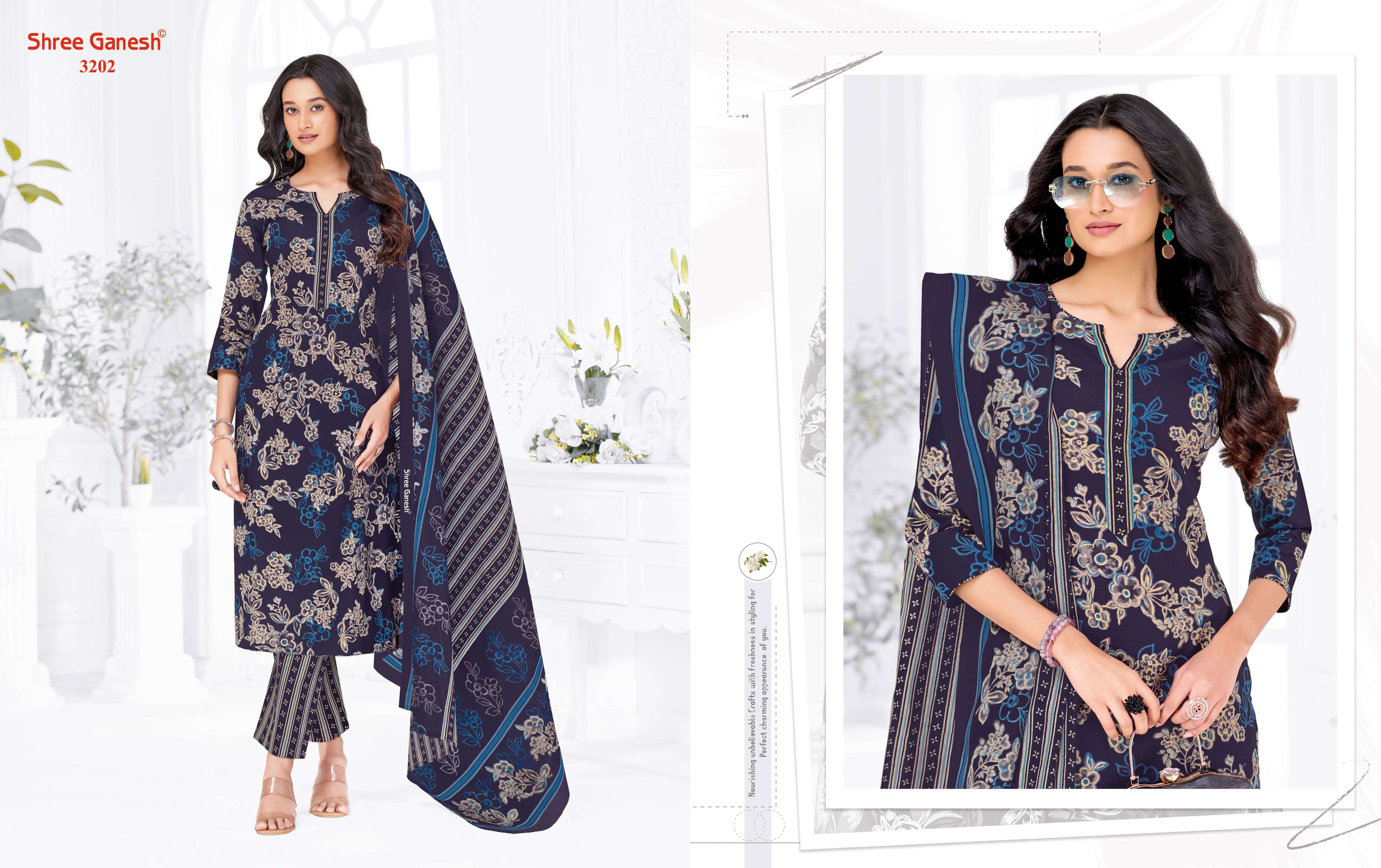 SHREE GANESH SAMAIYRA VOL 22 COTTON PRINT LADIES SALWAR SUIT	