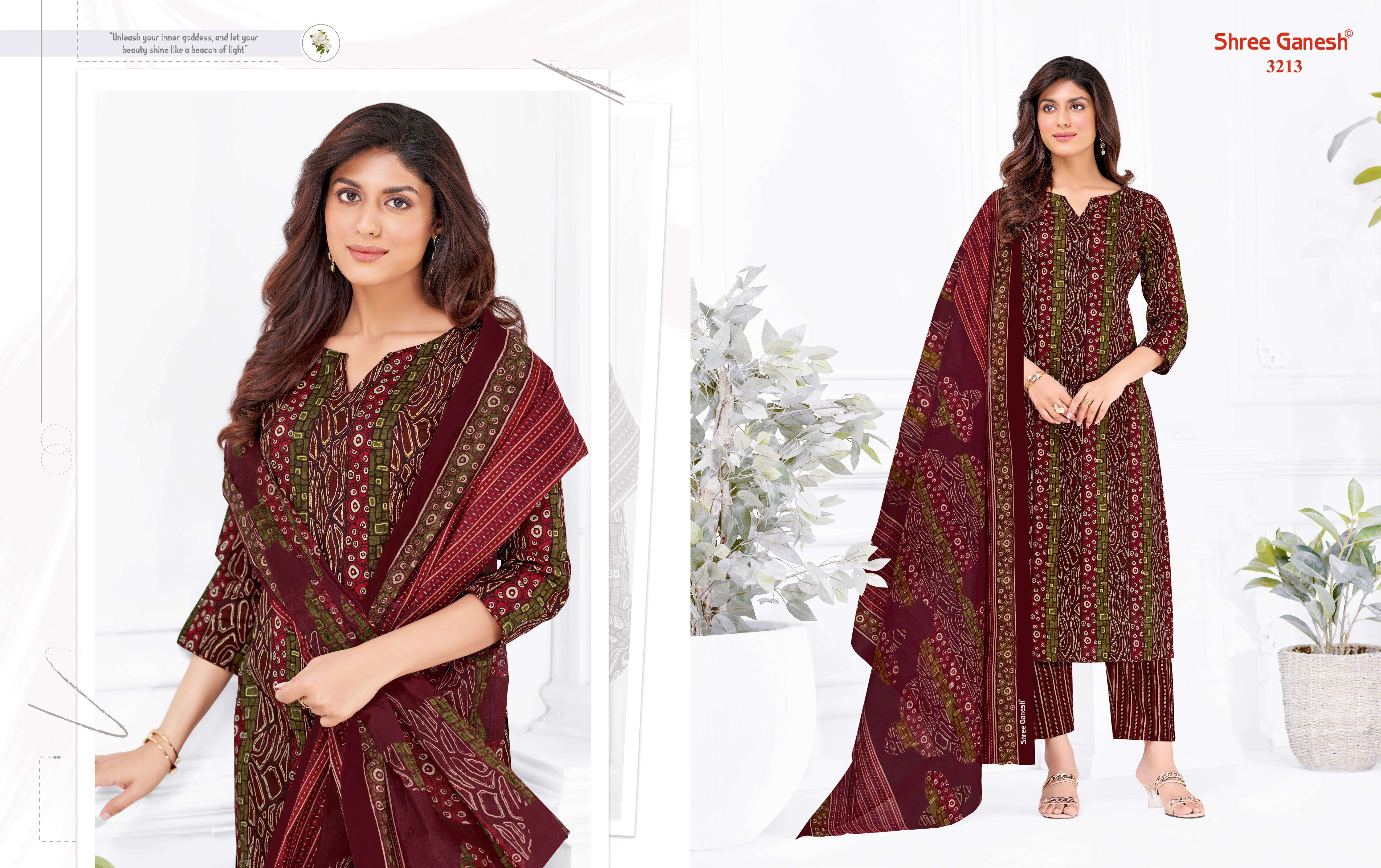 SHREE GANESH SAMAIYRA VOL 22 COTTON PRINT LADIES SALWAR SUIT	