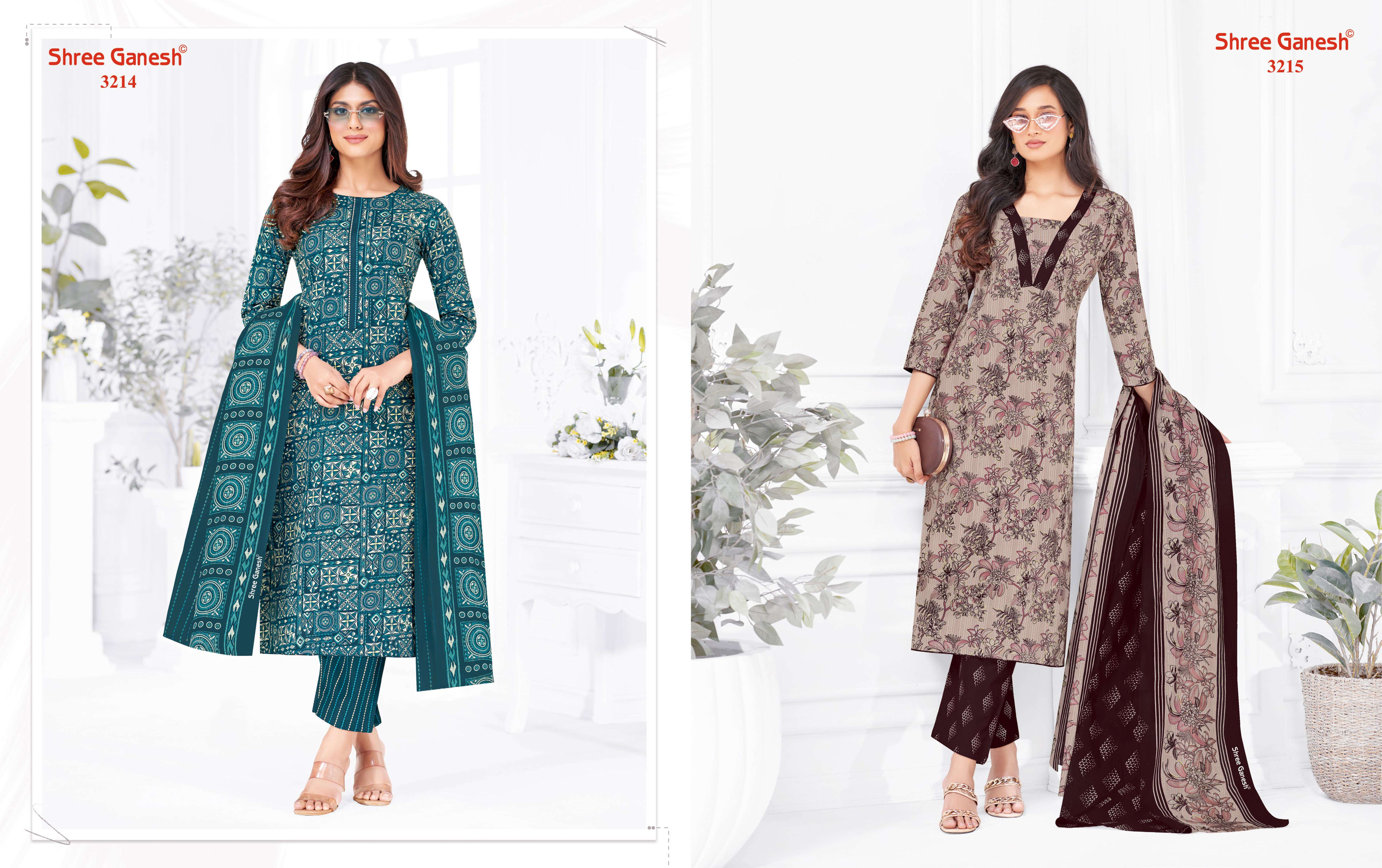 SHREE GANESH SAMAIYRA VOL 22 COTTON PRINT LADIES SALWAR SUIT	