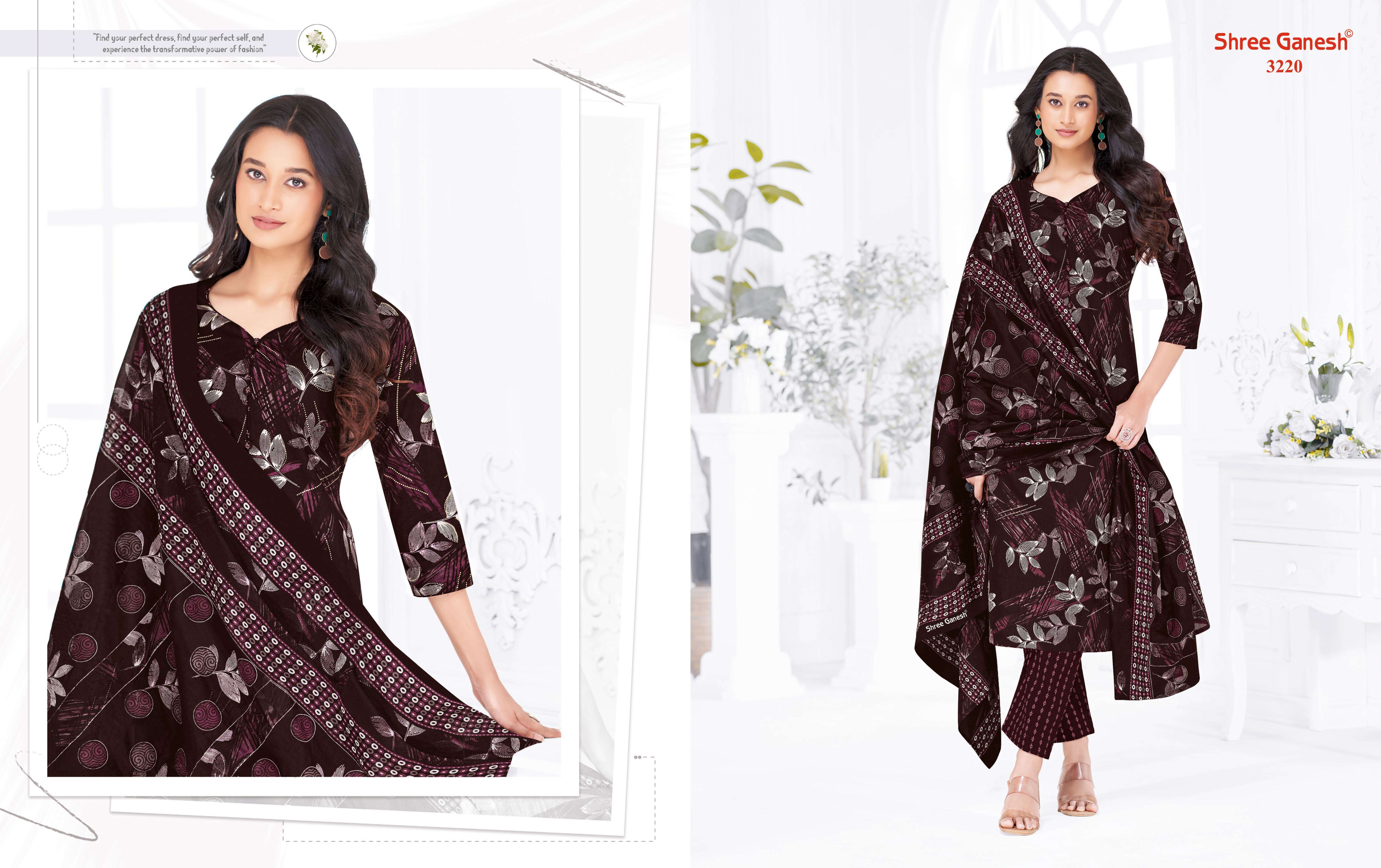 SHREE GANESH SAMAIYRA VOL 22 COTTON PRINT LADIES SALWAR SUIT	