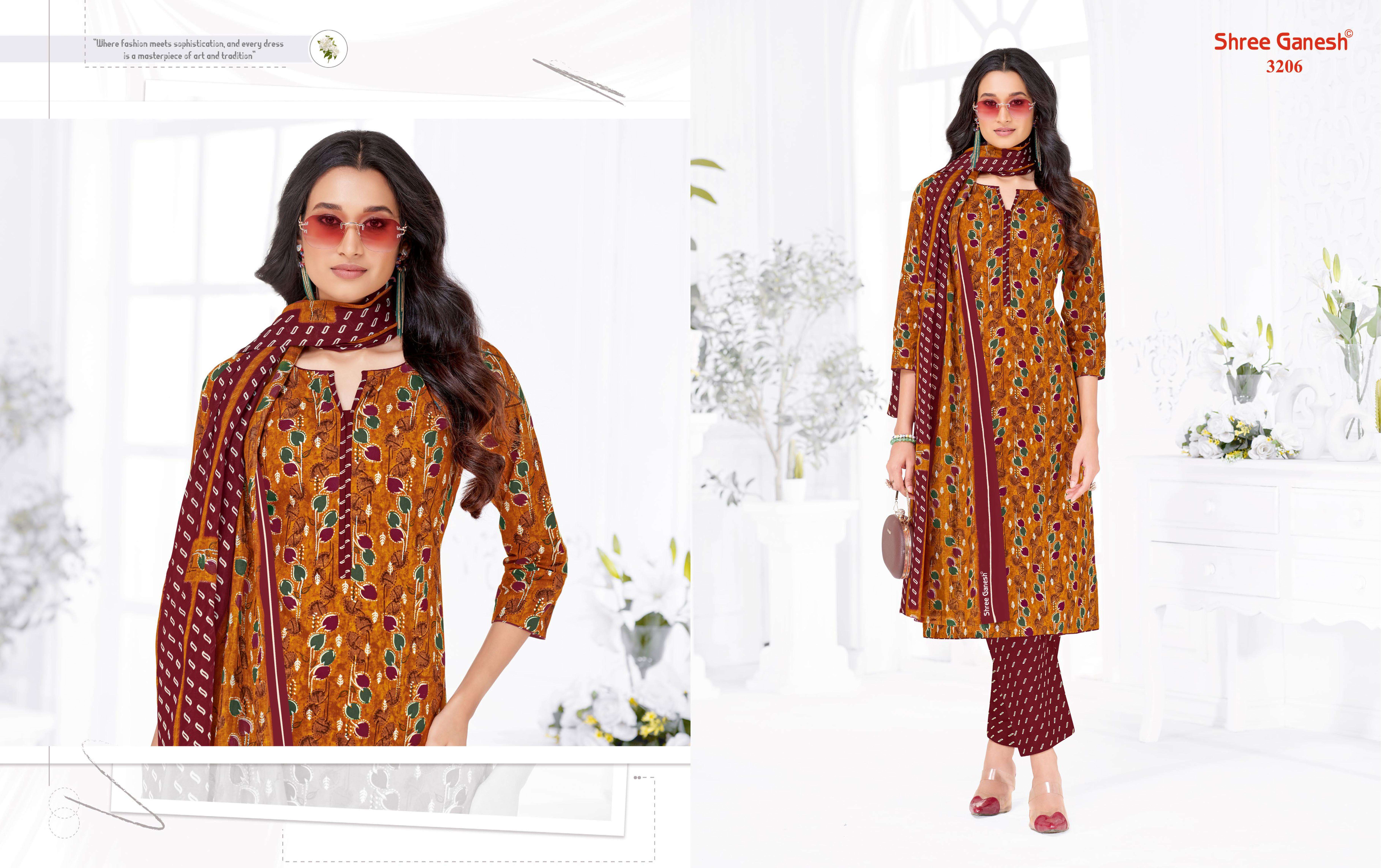 SHREE GANESH SAMAIYRA VOL 22 COTTON PRINT LADIES SALWAR SUIT	