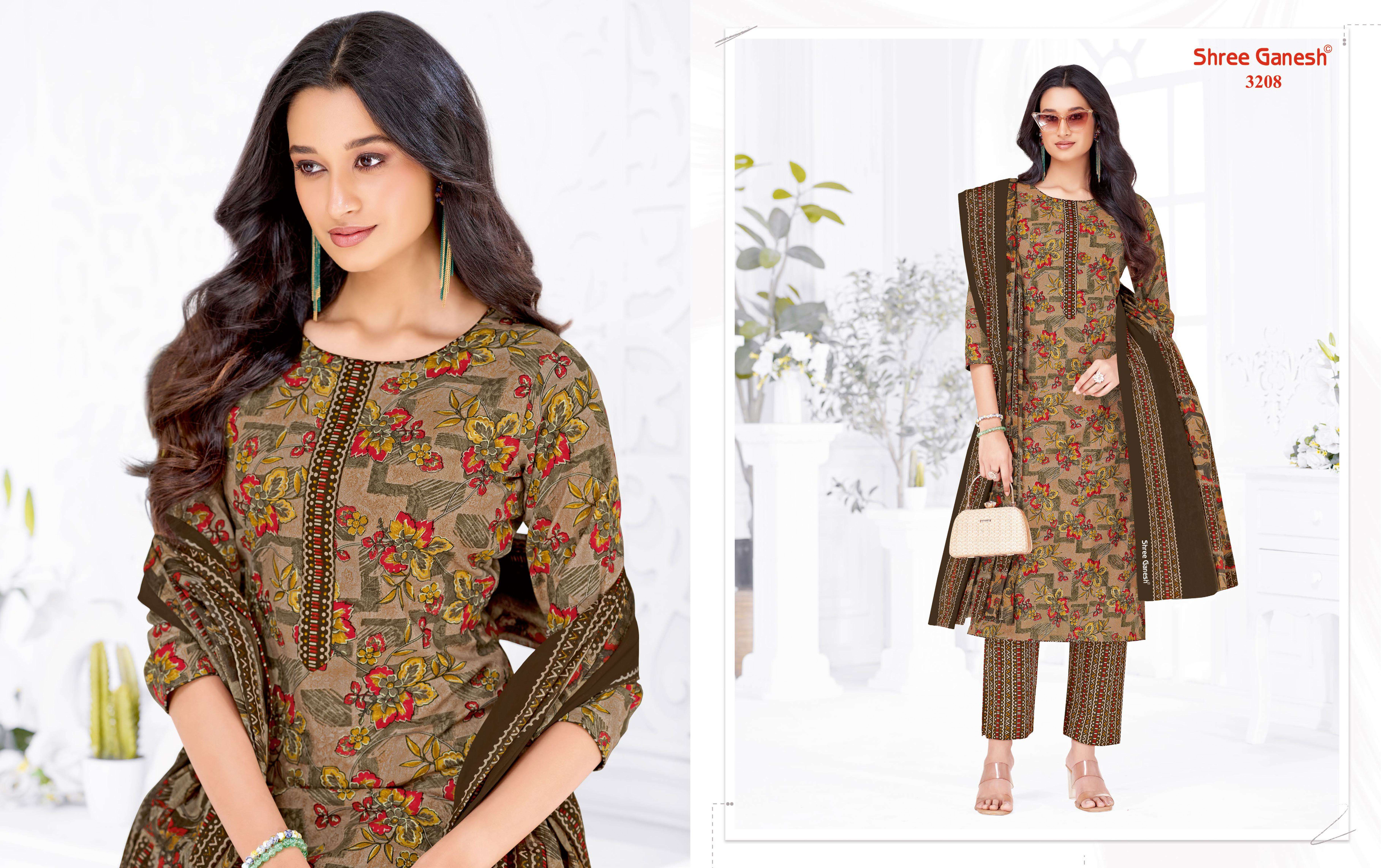 SHREE GANESH SAMAIYRA VOL 22 COTTON PRINT LADIES SALWAR SUIT	