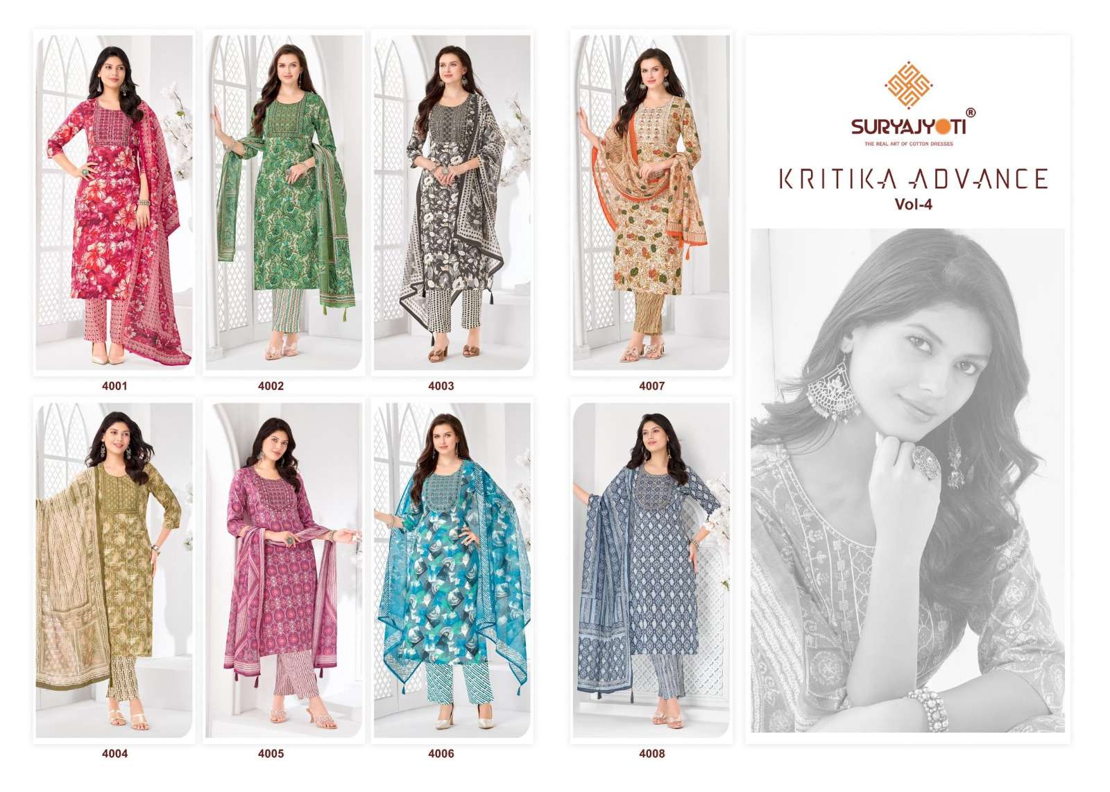 SURYAJYOTI KRITIKA ADVANCE VOL 4 READY MADE COLLECTION 