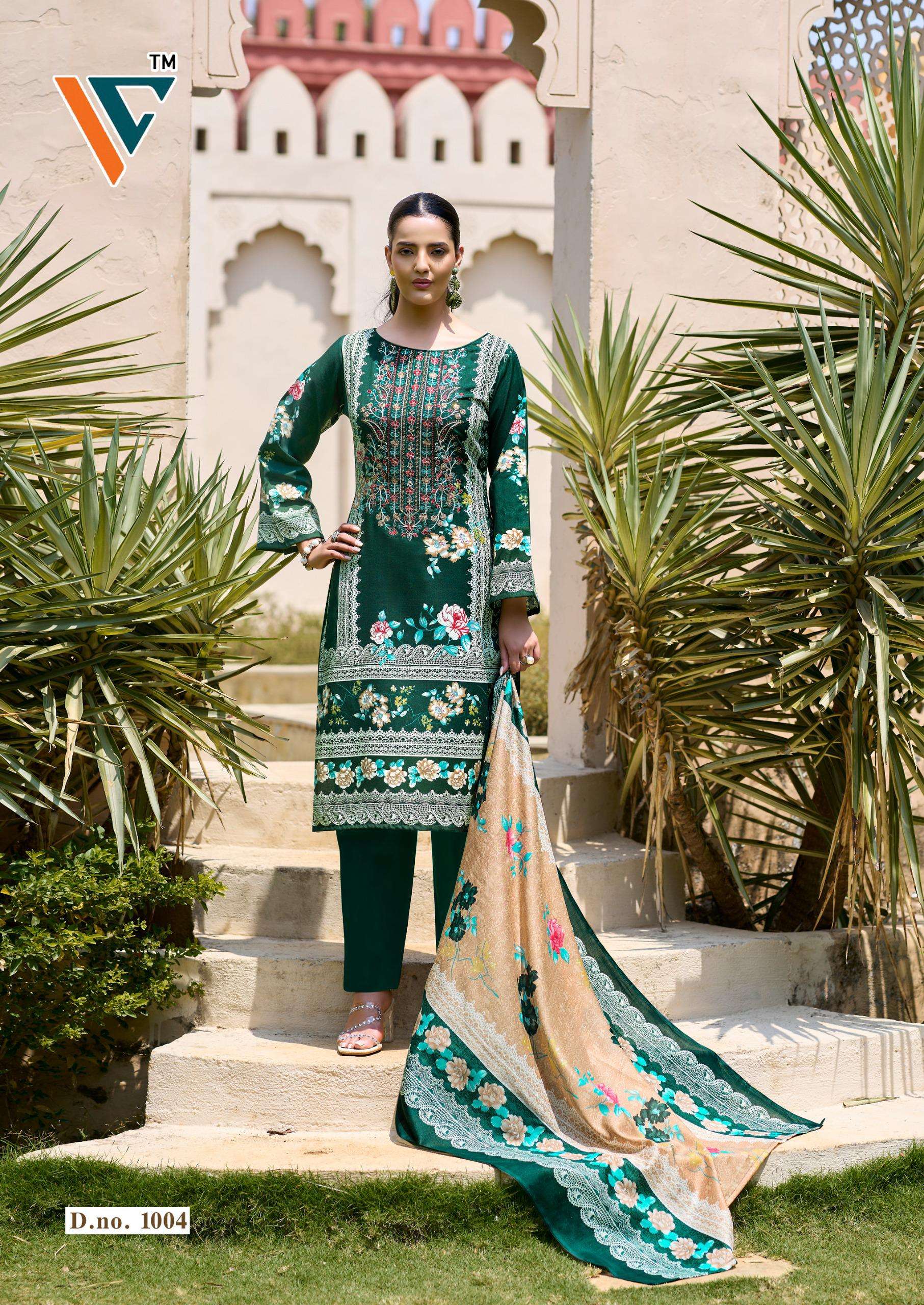 VANDANA‎ CREATION MADHUBALA‎ VOL 1 COTTON DIGITAL KARACHI PRINTS SALWAR SUIT