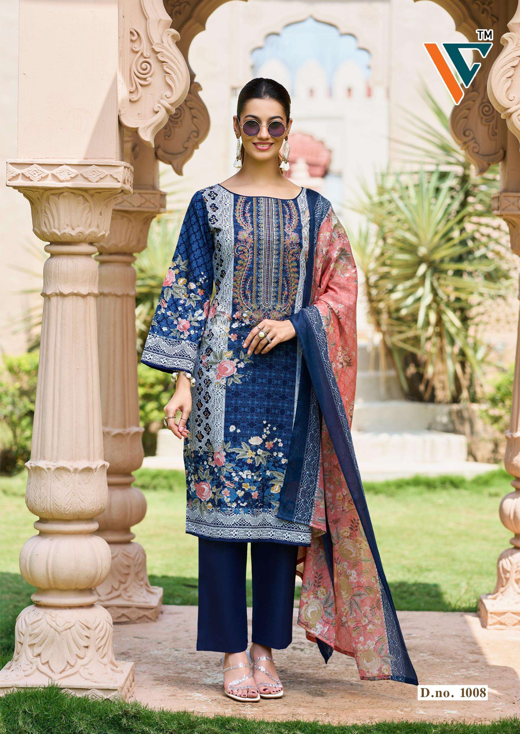 VANDANA‎ CREATION MADHUBALA‎ VOL 1 COTTON DIGITAL KARACHI PRINTS SALWAR SUIT