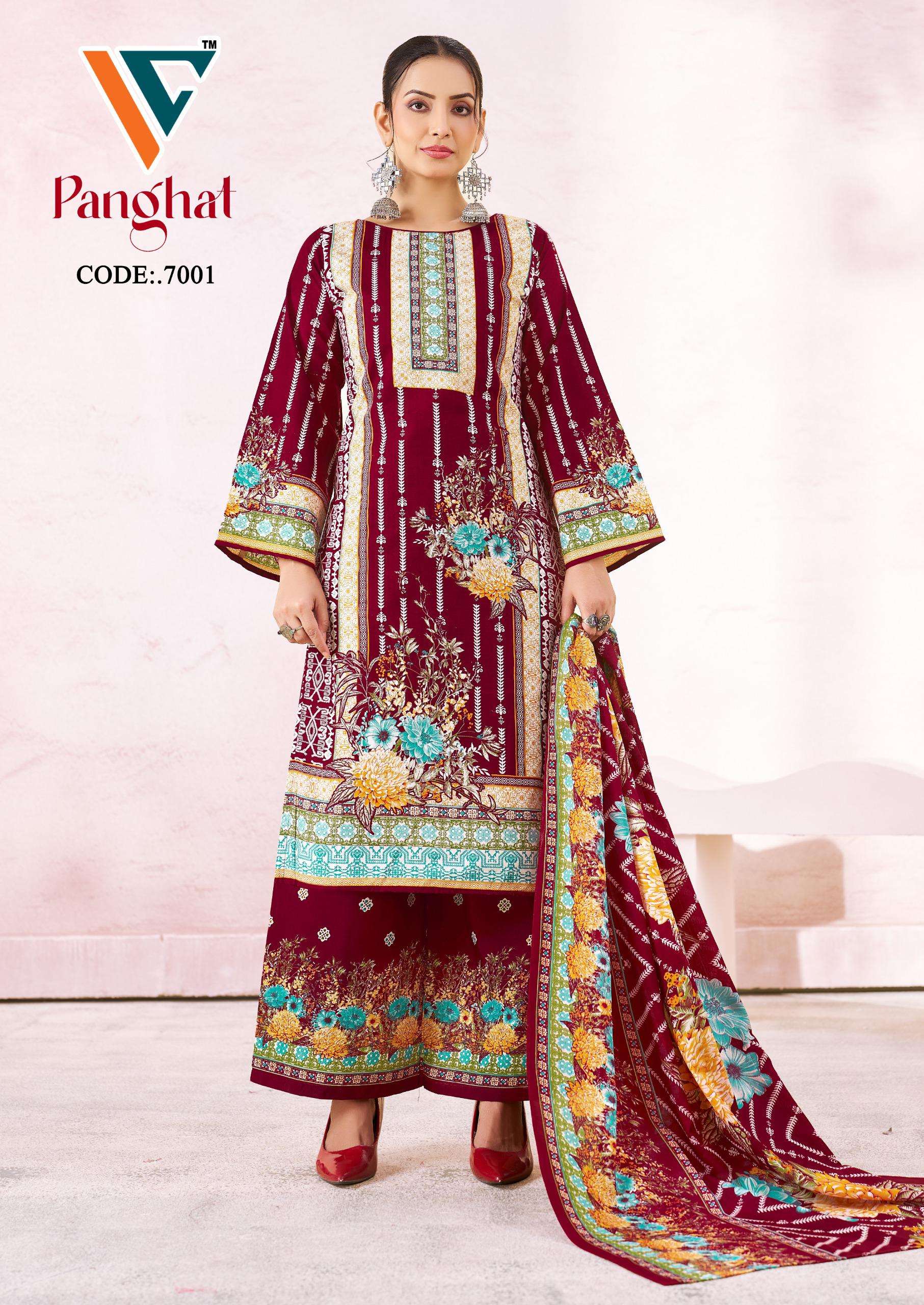 VANDANA CREATION PANGHAT VOL 7 COTTON DIGITAL KARACHI PRINTS SALWAR SUIT