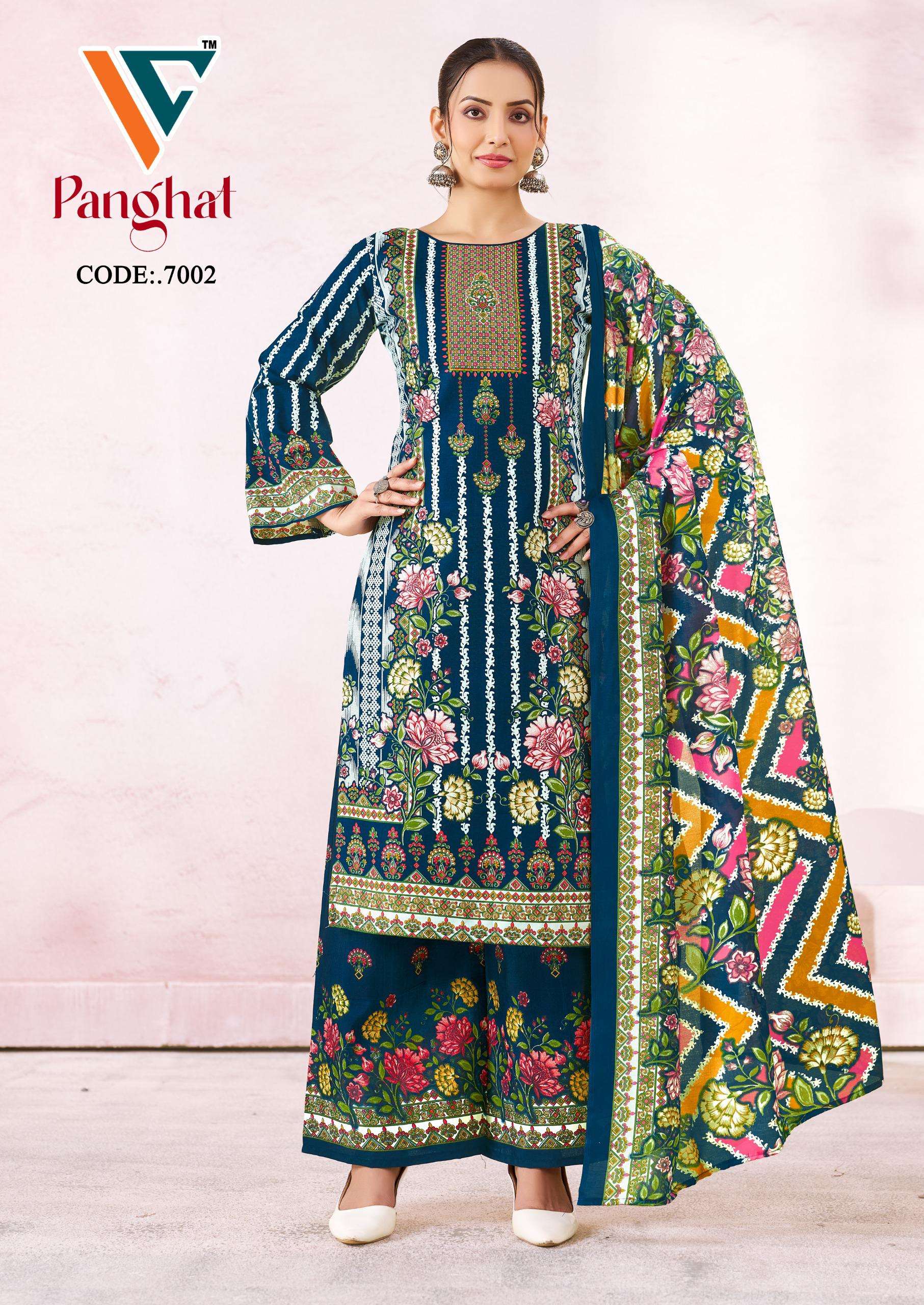 VANDANA CREATION PANGHAT VOL 7 COTTON DIGITAL KARACHI PRINTS SALWAR SUIT