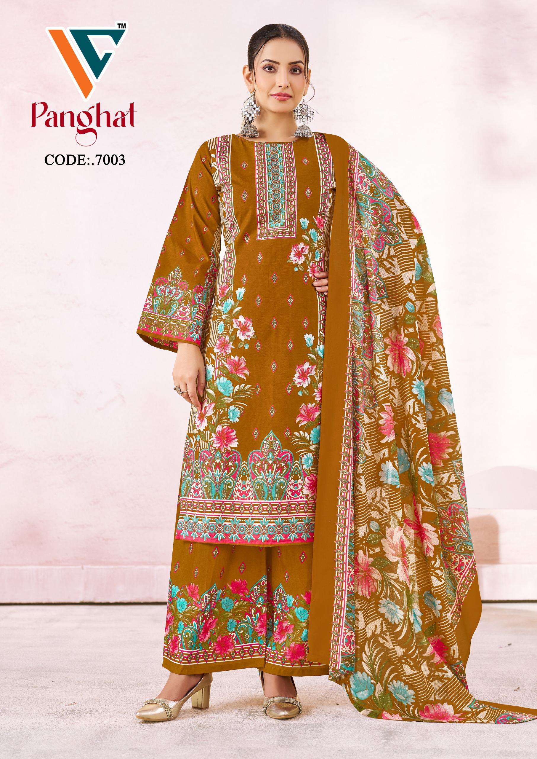 VANDANA CREATION PANGHAT VOL 7 COTTON DIGITAL KARACHI PRINTS SALWAR SUIT