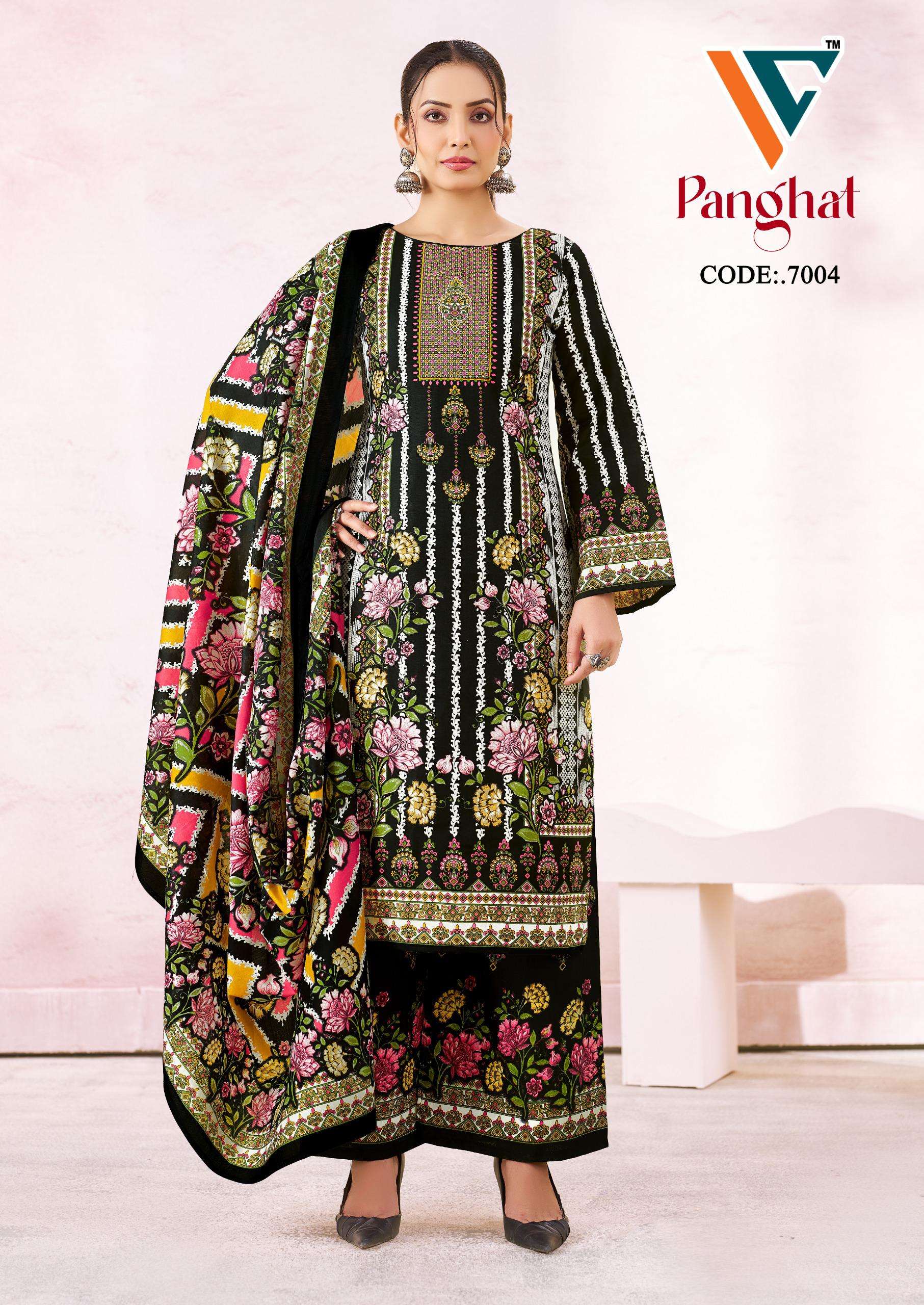 VANDANA CREATION PANGHAT VOL 7 COTTON DIGITAL KARACHI PRINTS SALWAR SUIT