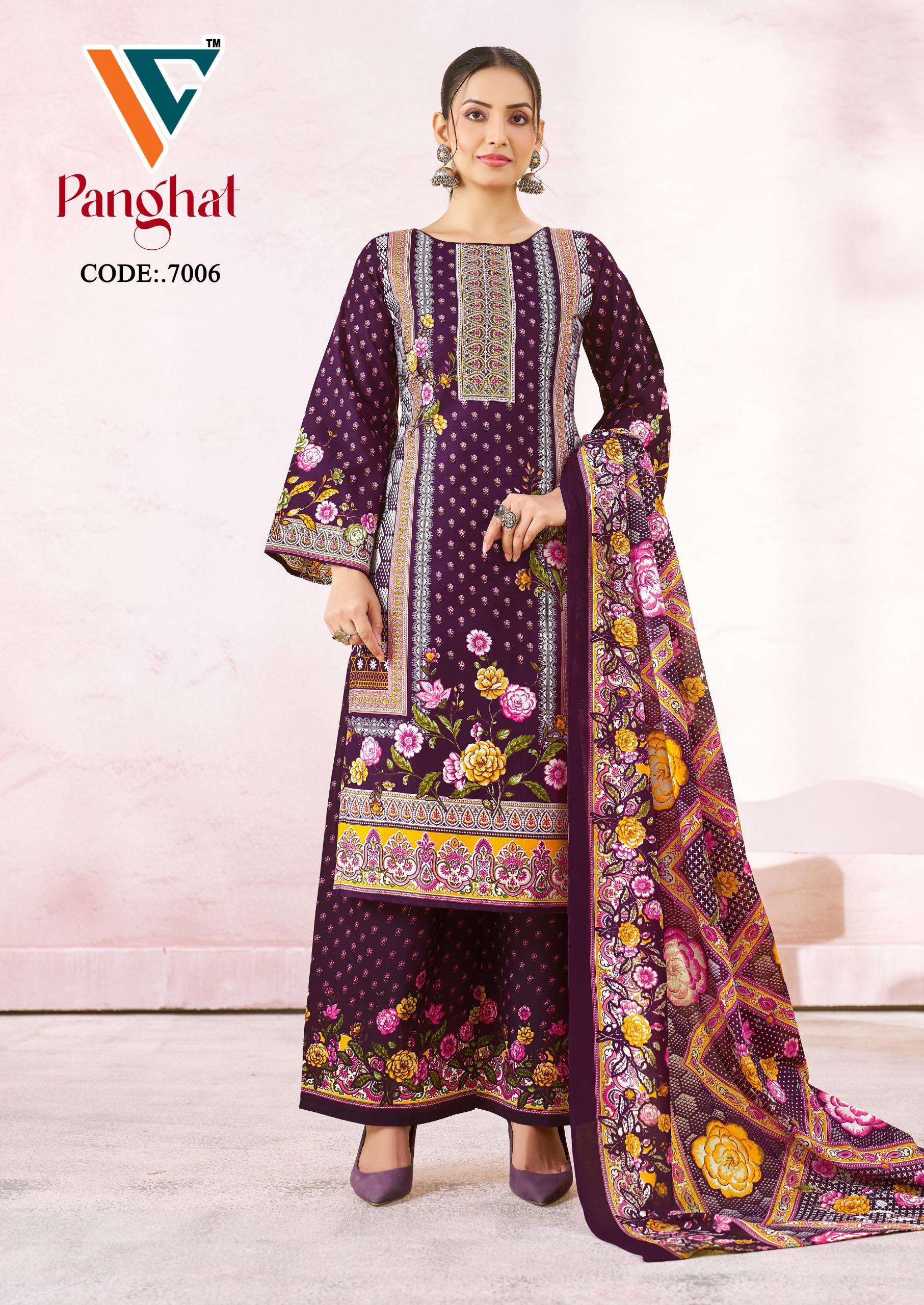 VANDANA CREATION PANGHAT VOL 7 COTTON DIGITAL KARACHI PRINTS SALWAR SUIT