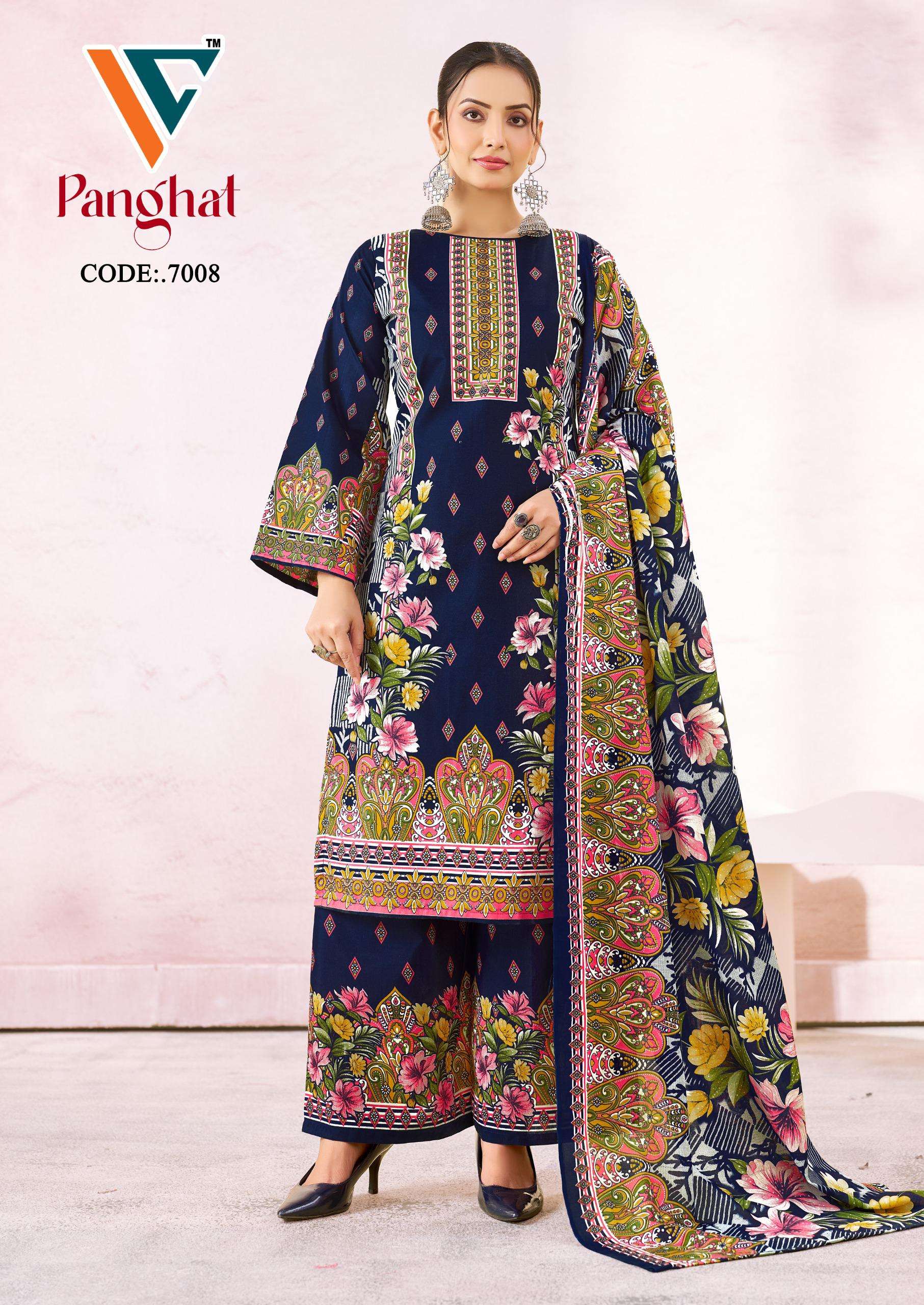 VANDANA CREATION PANGHAT VOL 7 COTTON DIGITAL KARACHI PRINTS SALWAR SUIT