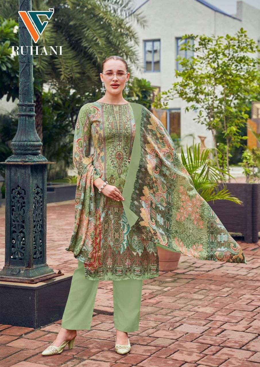VANDANA‎ CREATION RUHANI‎‎ VOL 38 COTTON DIGITAL PRINT SALWAR SUIT	