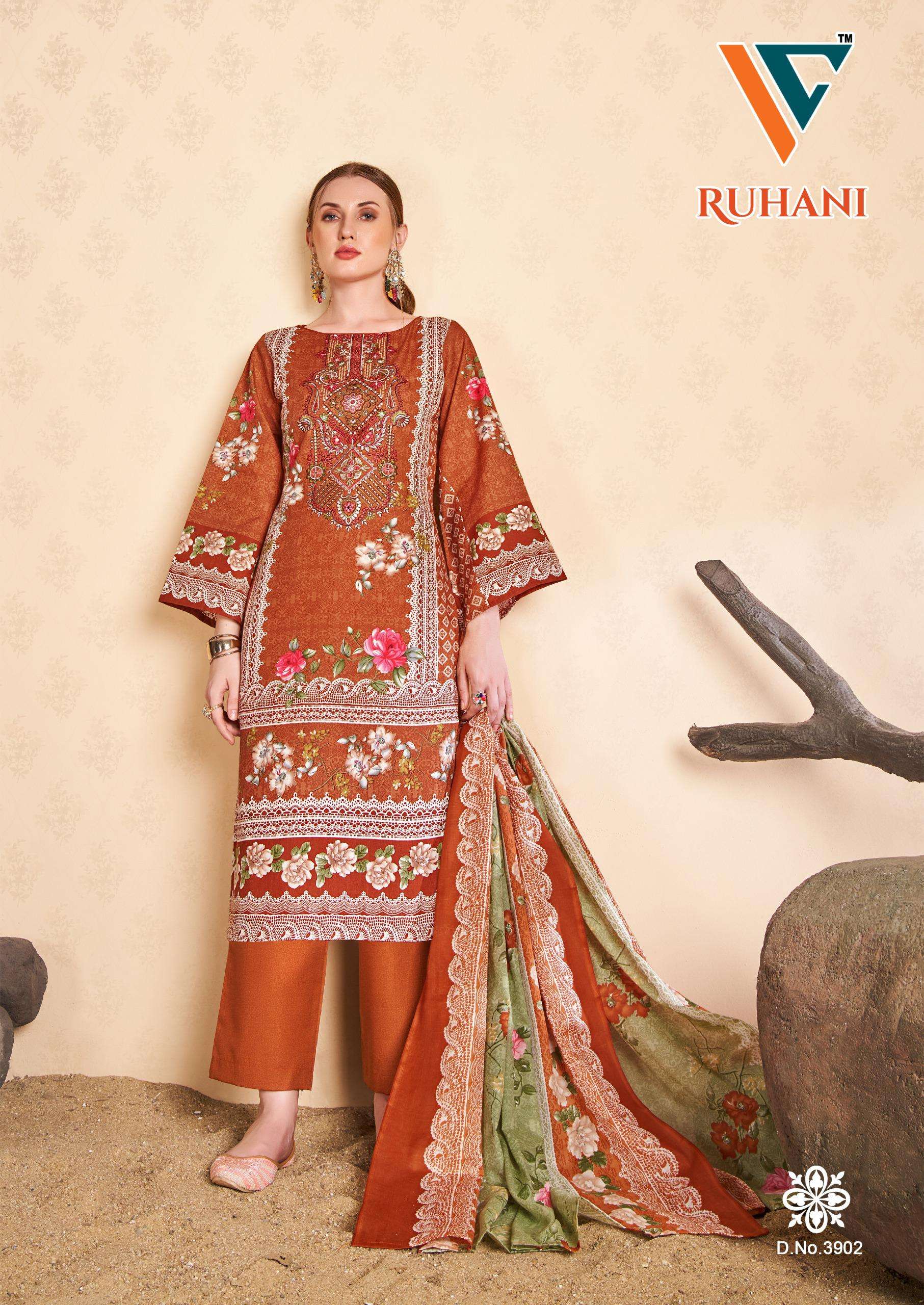 VANDANA‎ CREATION RUHANI VOL 39 COTTON DIGITAL PRINT SALWAR SUIT