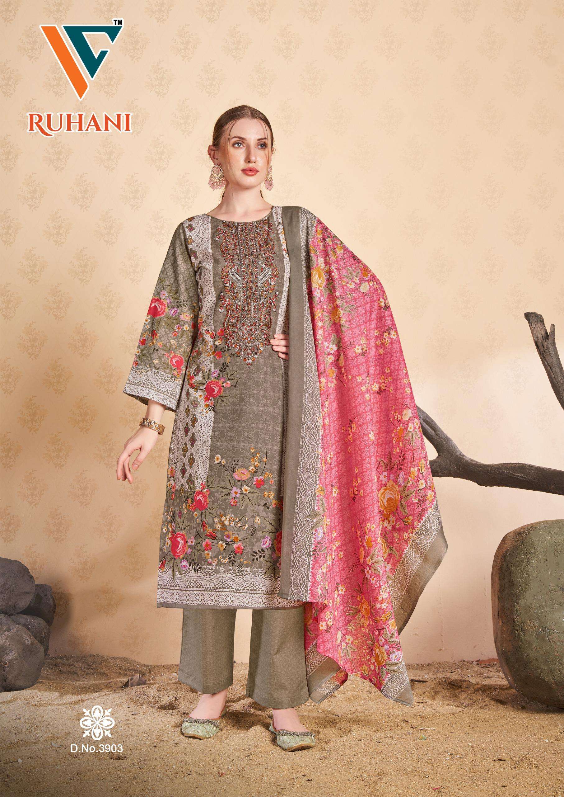 VANDANA‎ CREATION RUHANI VOL 39 COTTON DIGITAL PRINT SALWAR SUIT