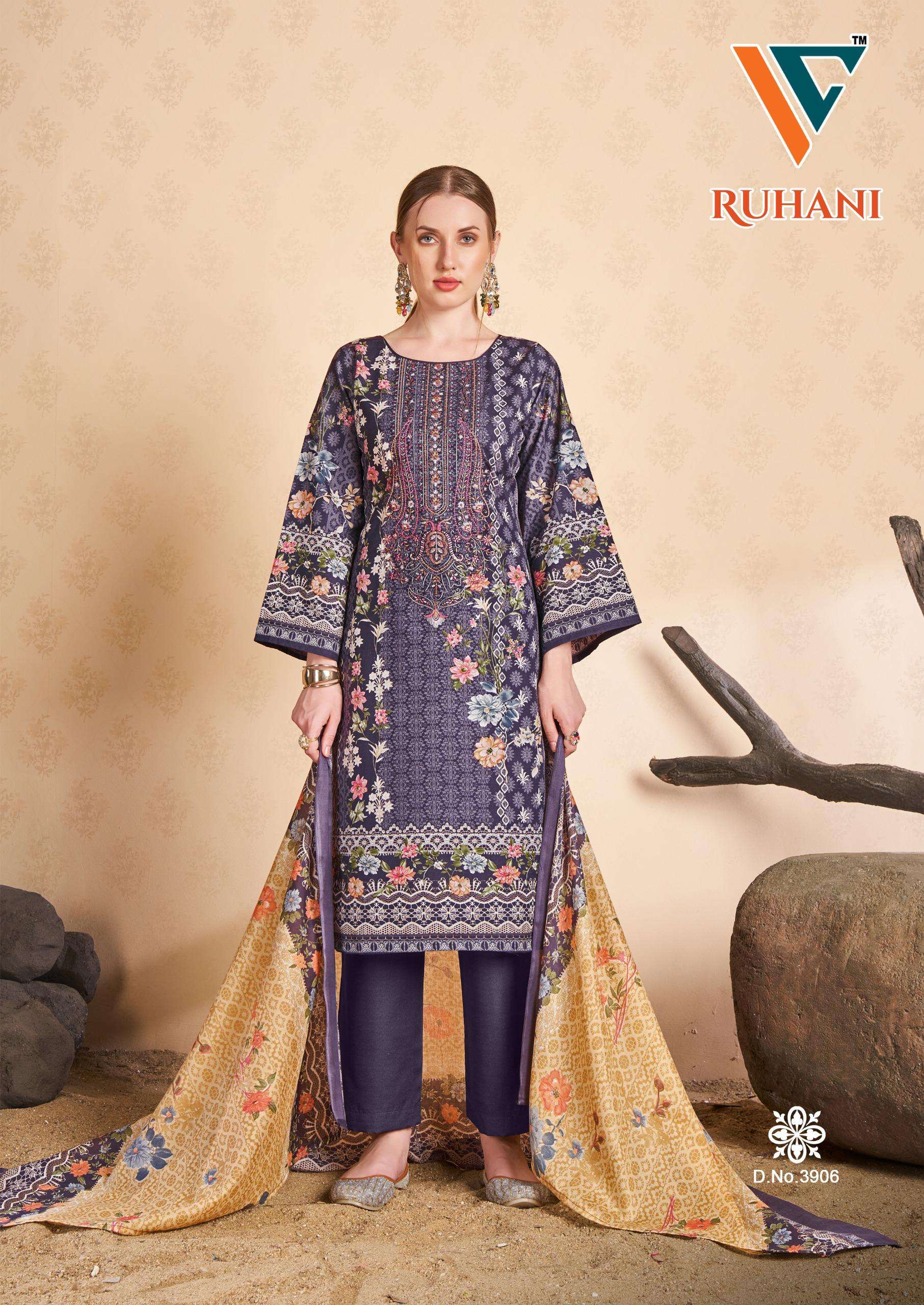 VANDANA‎ CREATION RUHANI VOL 39 COTTON DIGITAL PRINT SALWAR SUIT