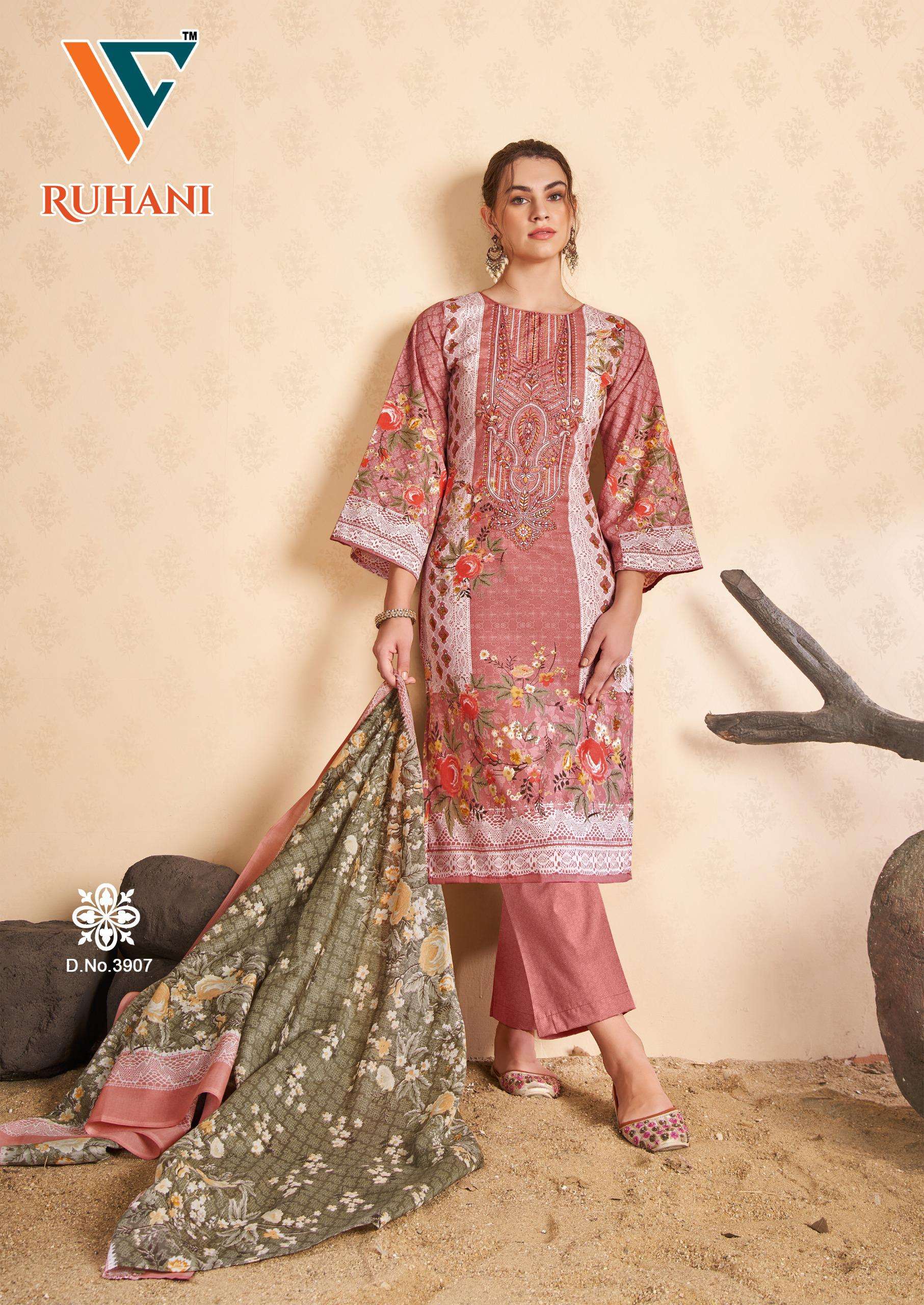 VANDANA‎ CREATION RUHANI VOL 39 COTTON DIGITAL PRINT SALWAR SUIT