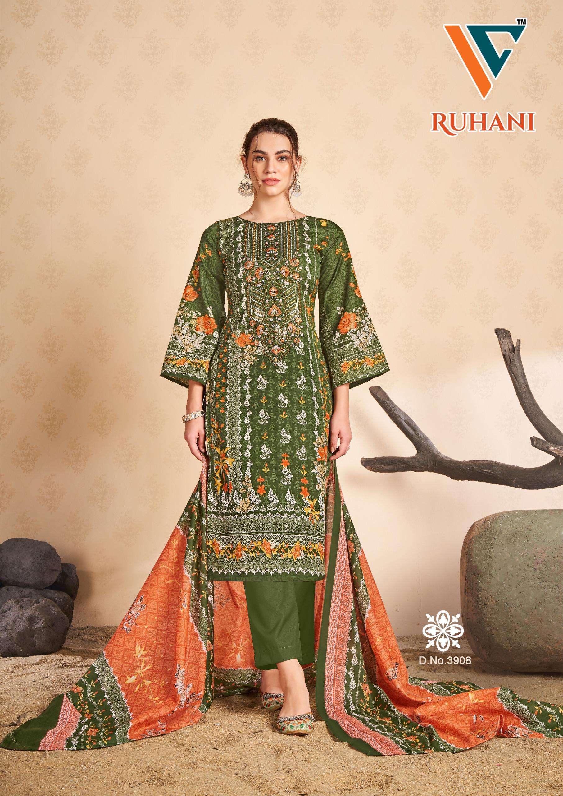 VANDANA‎ CREATION RUHANI VOL 39 COTTON DIGITAL PRINT SALWAR SUIT