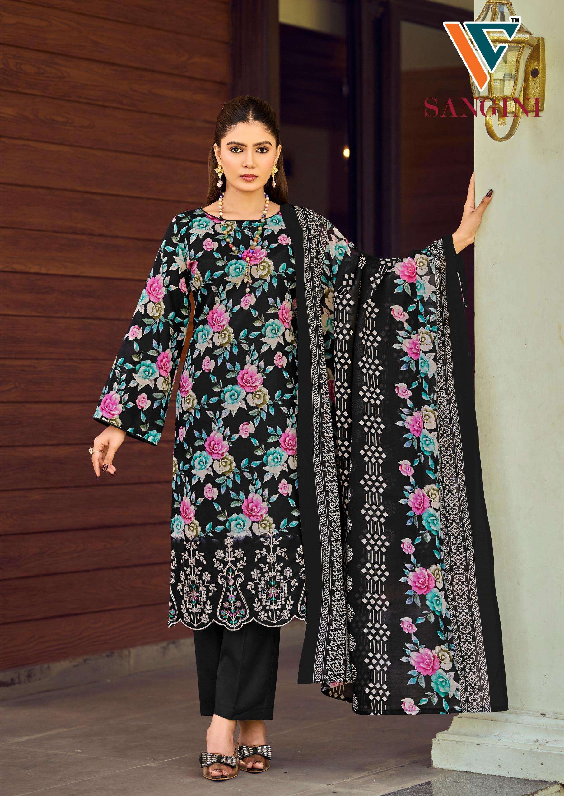 VANDANA CREATION SANGINI VOL 1 COTTON DIGITAL PRINTS SALWAR SUIT