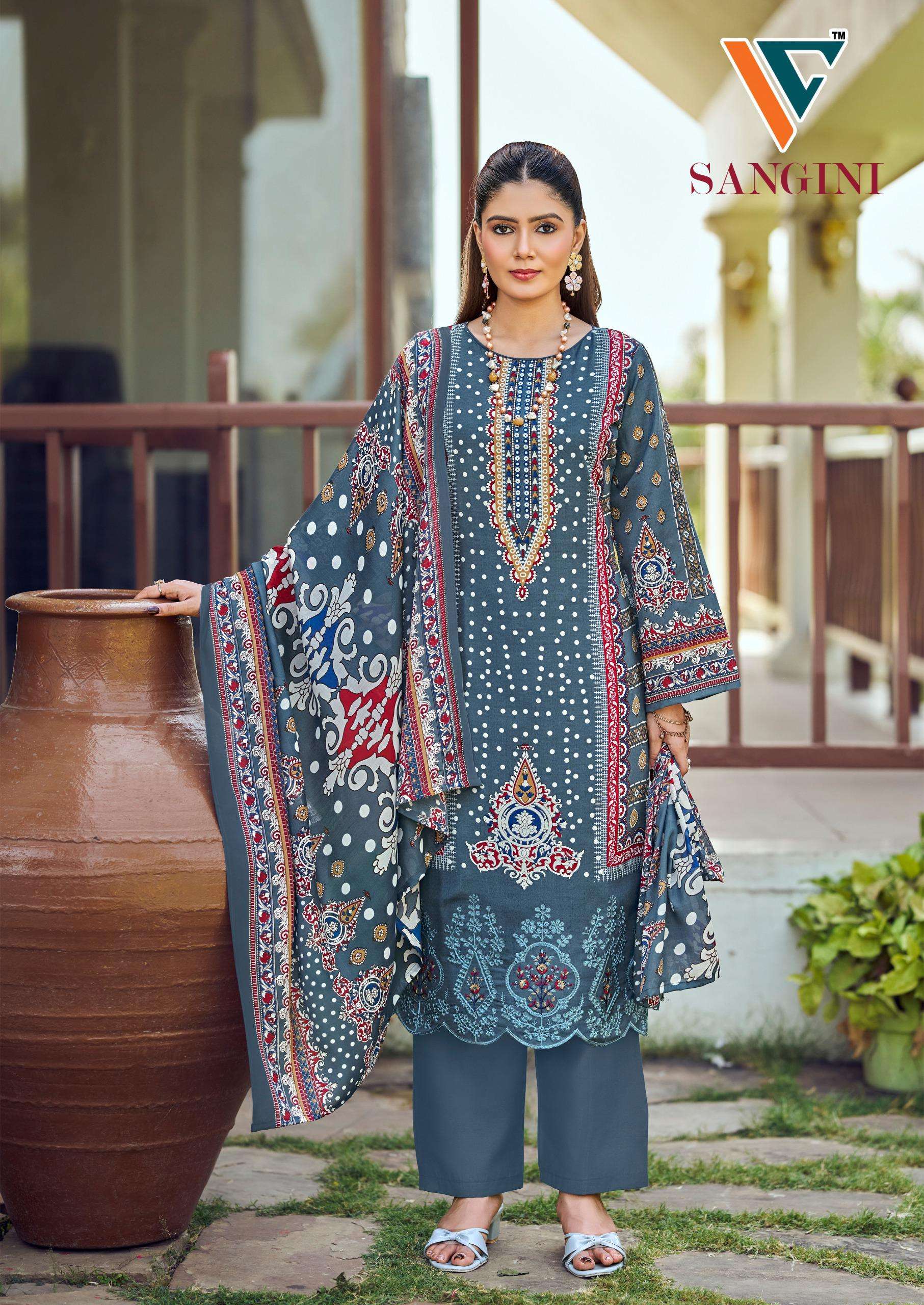 VANDANA CREATION SANGINI VOL 1 COTTON DIGITAL PRINTS SALWAR SUIT