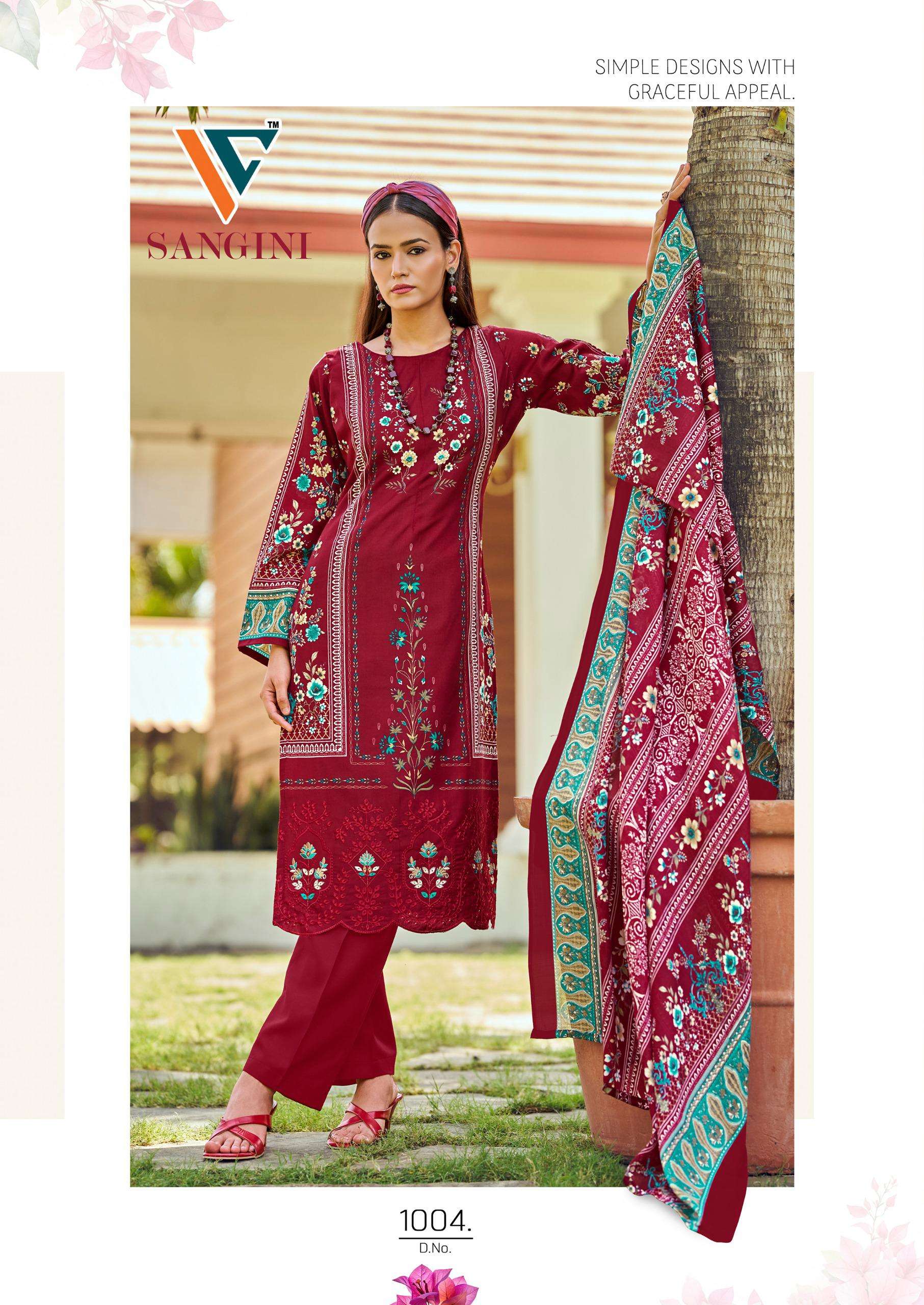 VANDANA CREATION SANGINI VOL 1 COTTON DIGITAL PRINTS SALWAR SUIT