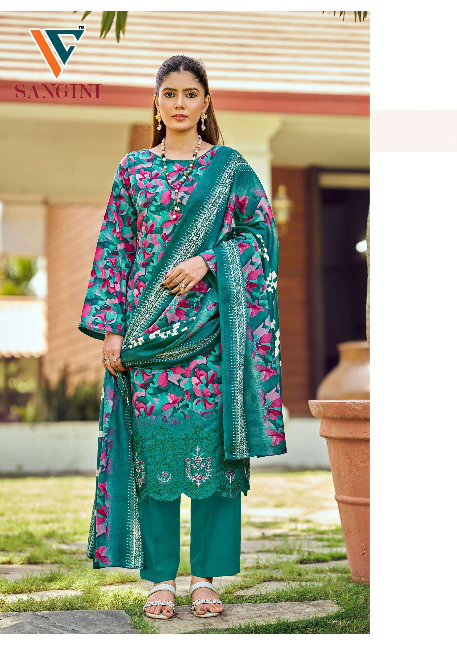 VANDANA CREATION SANGINI VOL 1 COTTON DIGITAL PRINTS SALWAR SUIT