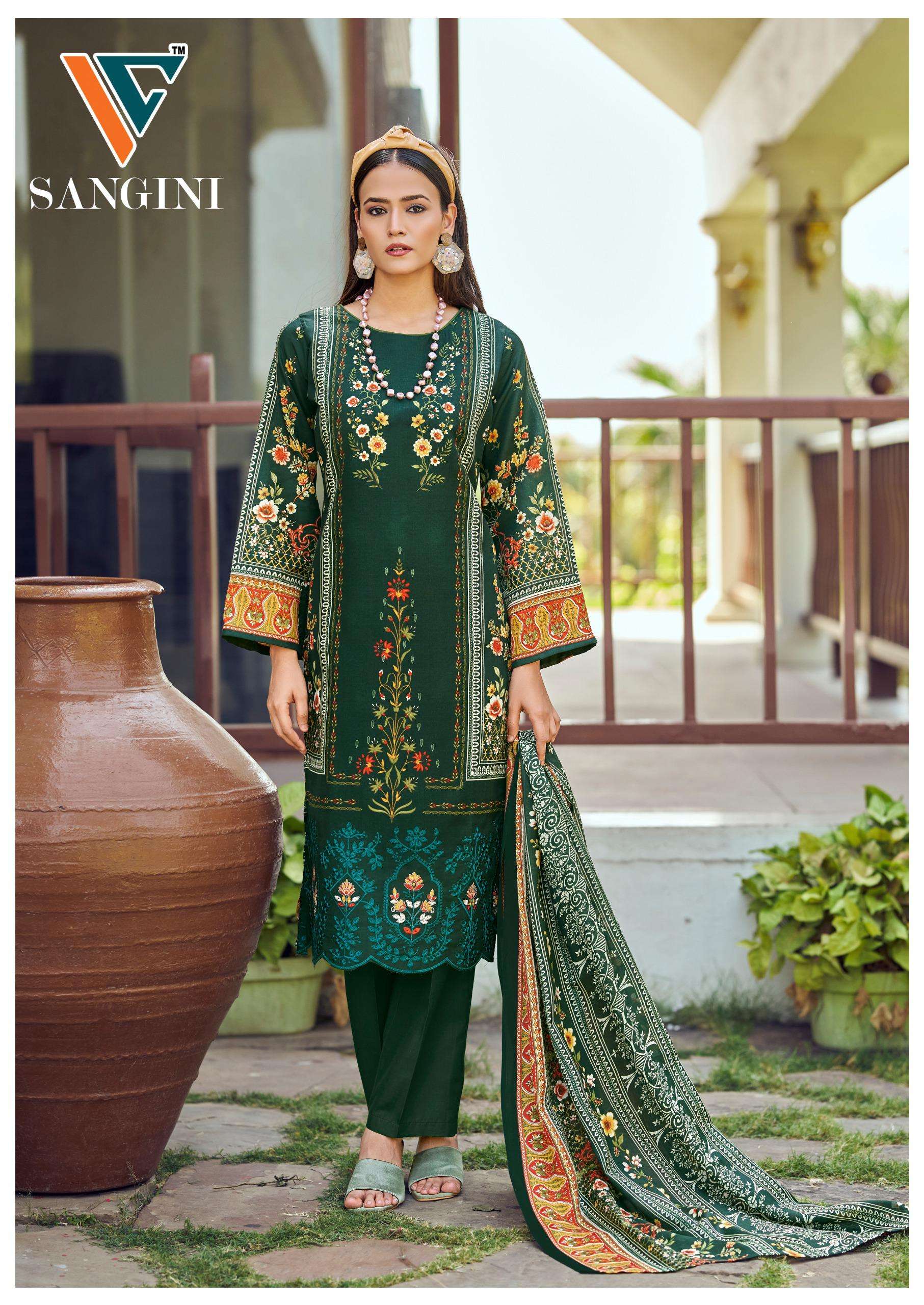 VANDANA CREATION SANGINI VOL 1 COTTON DIGITAL PRINTS SALWAR SUIT