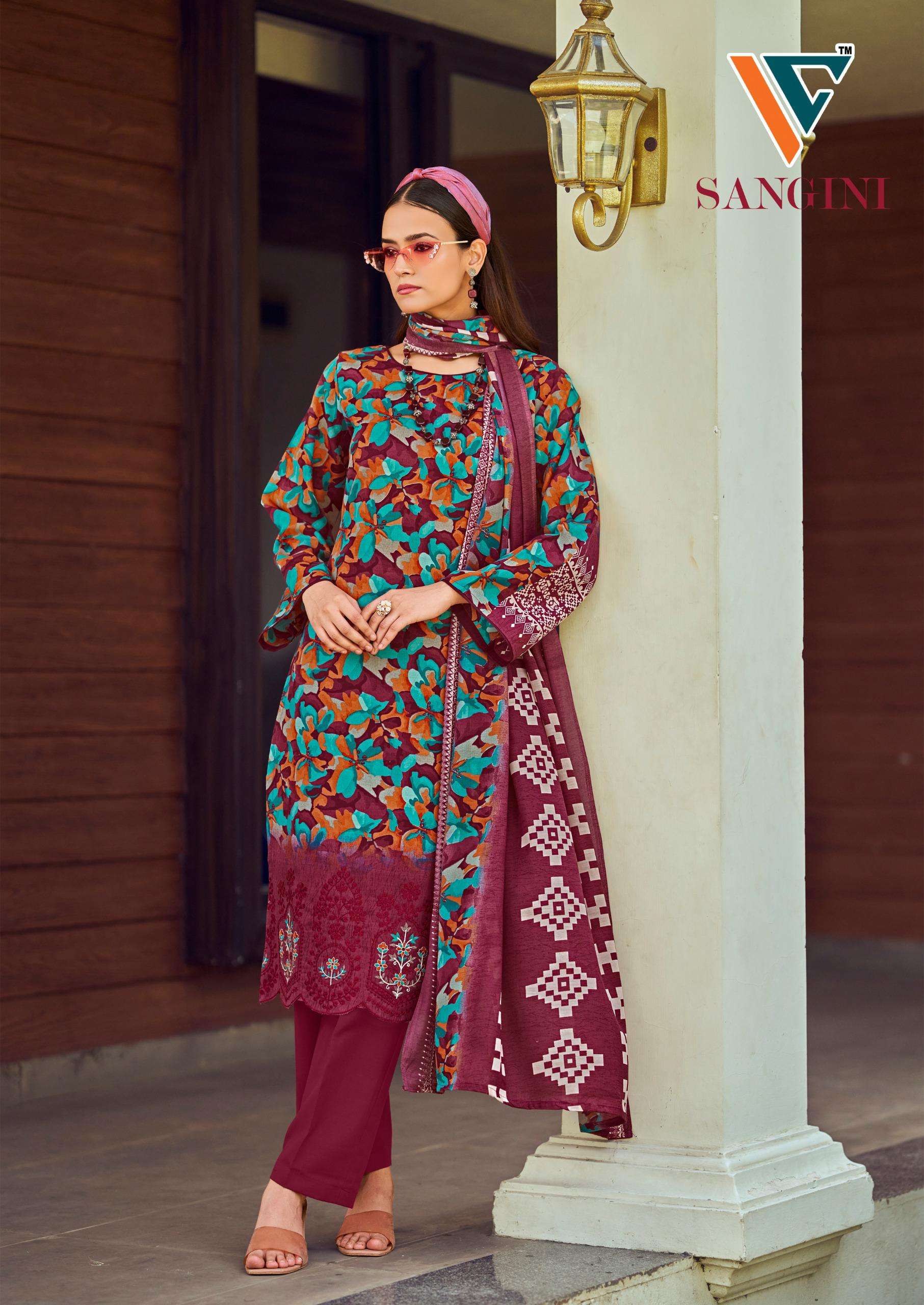 VANDANA CREATION SANGINI VOL 1 COTTON DIGITAL PRINTS SALWAR SUIT