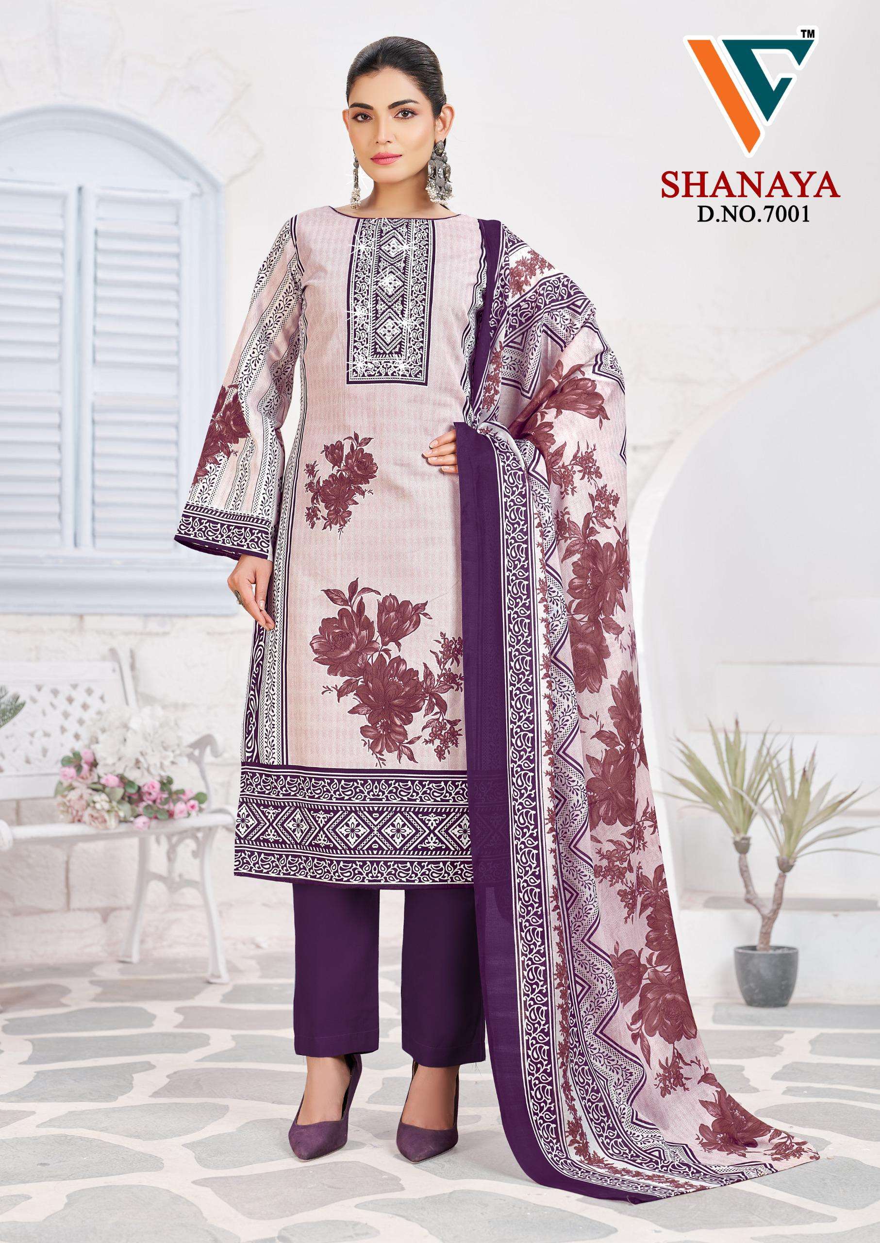 VANDANA‎ CREATION SHANAYA VOL 7 COTTON DIGITAL PRINTS SALWAR SUIT