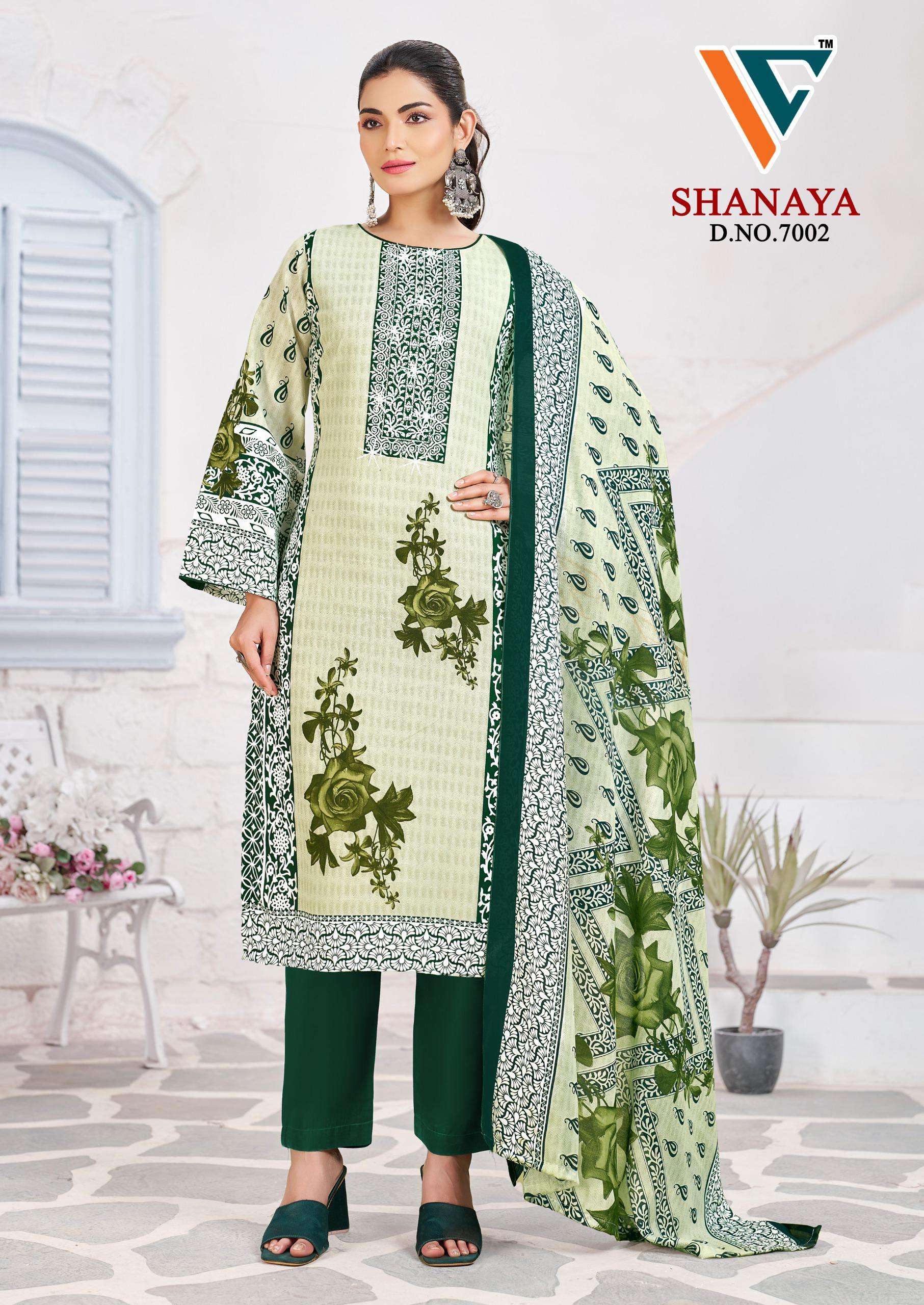 VANDANA‎ CREATION SHANAYA VOL 7 COTTON DIGITAL PRINTS SALWAR SUIT