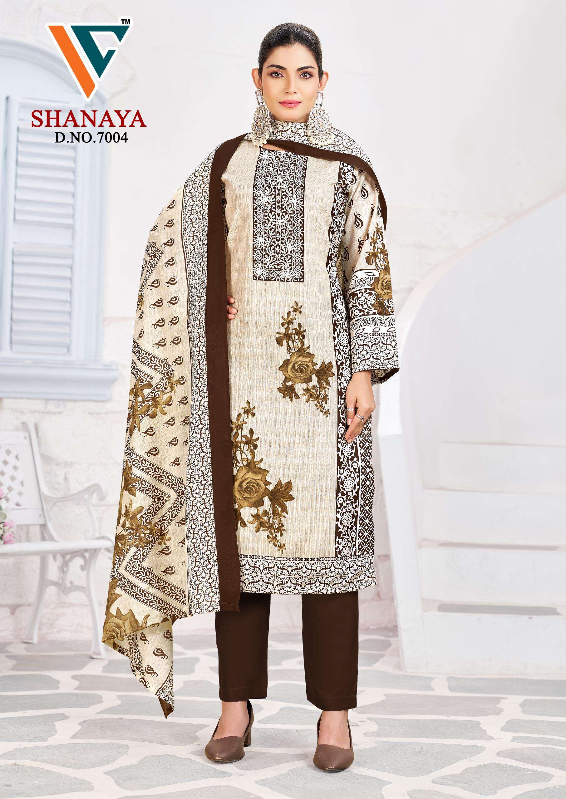 VANDANA‎ CREATION SHANAYA VOL 7 COTTON DIGITAL PRINTS SALWAR SUIT
