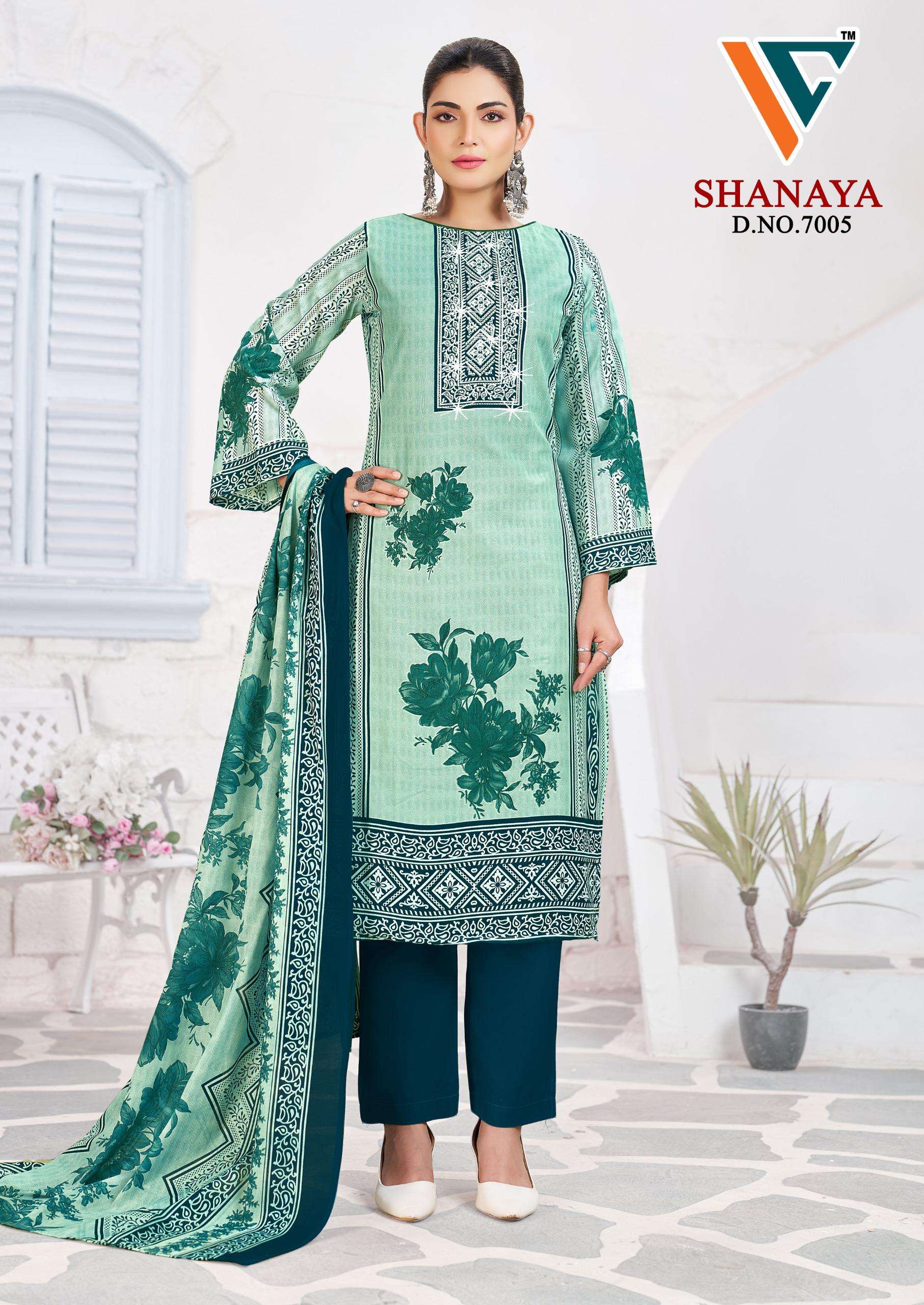 VANDANA‎ CREATION SHANAYA VOL 7 COTTON DIGITAL PRINTS SALWAR SUIT