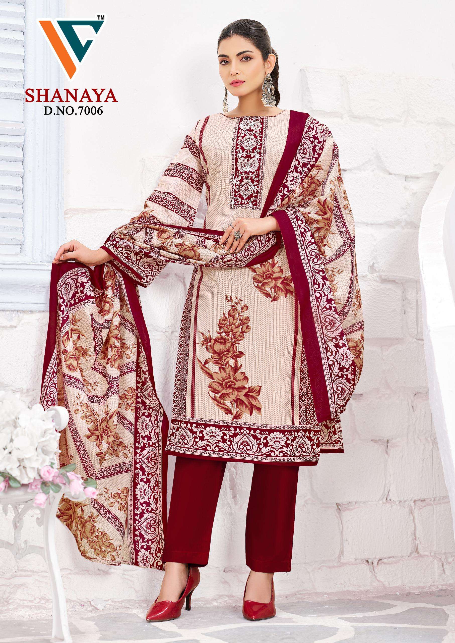 VANDANA‎ CREATION SHANAYA VOL 7 COTTON DIGITAL PRINTS SALWAR SUIT