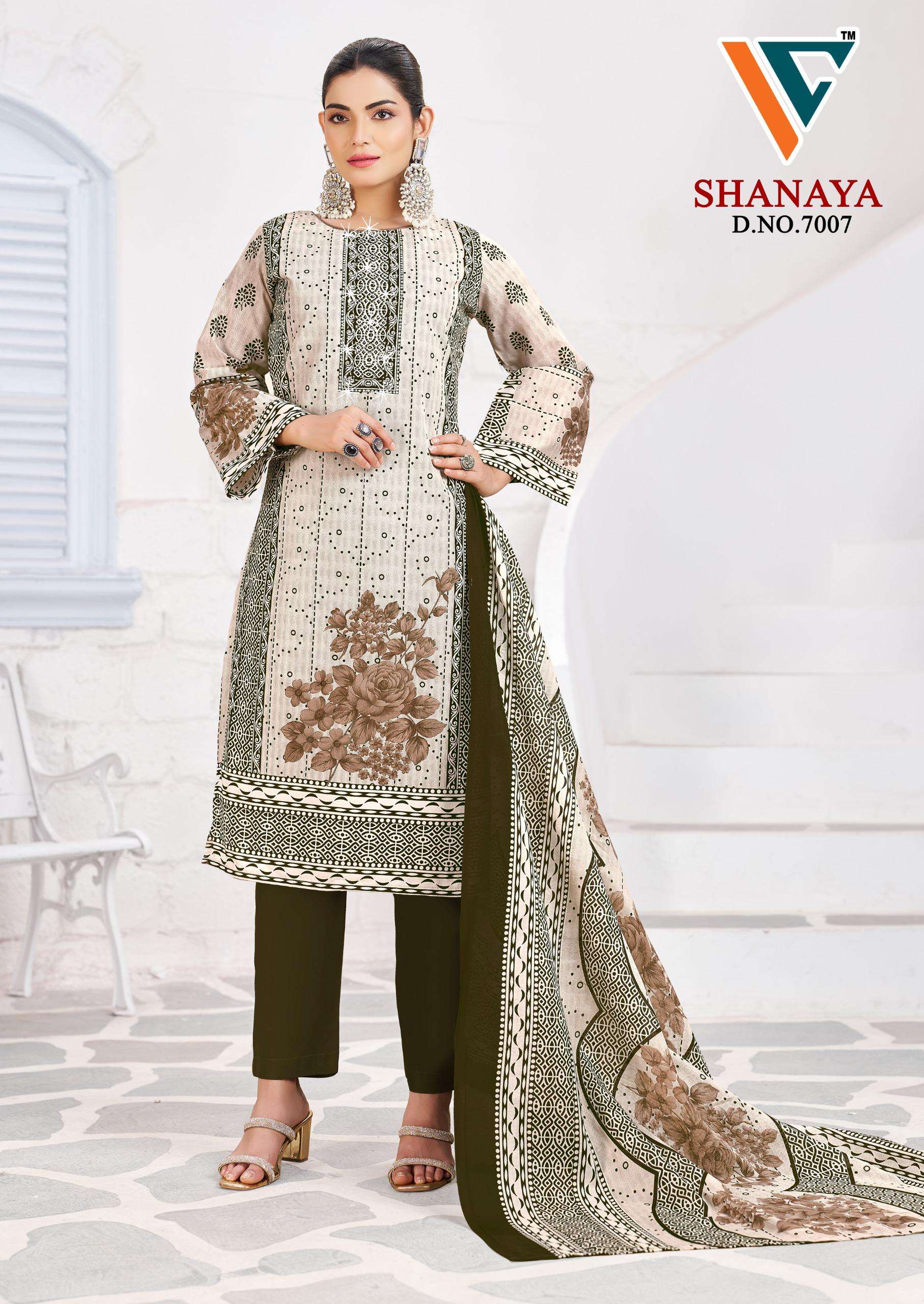 VANDANA‎ CREATION SHANAYA VOL 7 COTTON DIGITAL PRINTS SALWAR SUIT