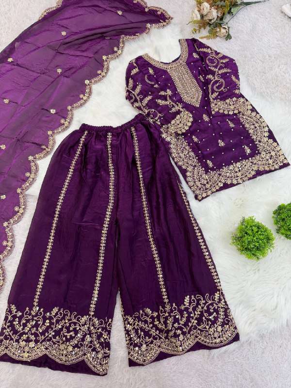ZSR 3169 HEAVY FESTIVE WEAR KIDS AND WOMENS WEAR SUIT COLLECTION 