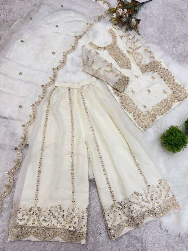 ZSR 3169 HEAVY FESTIVE WEAR KIDS AND WOMENS WEAR SUIT COLLECTION 