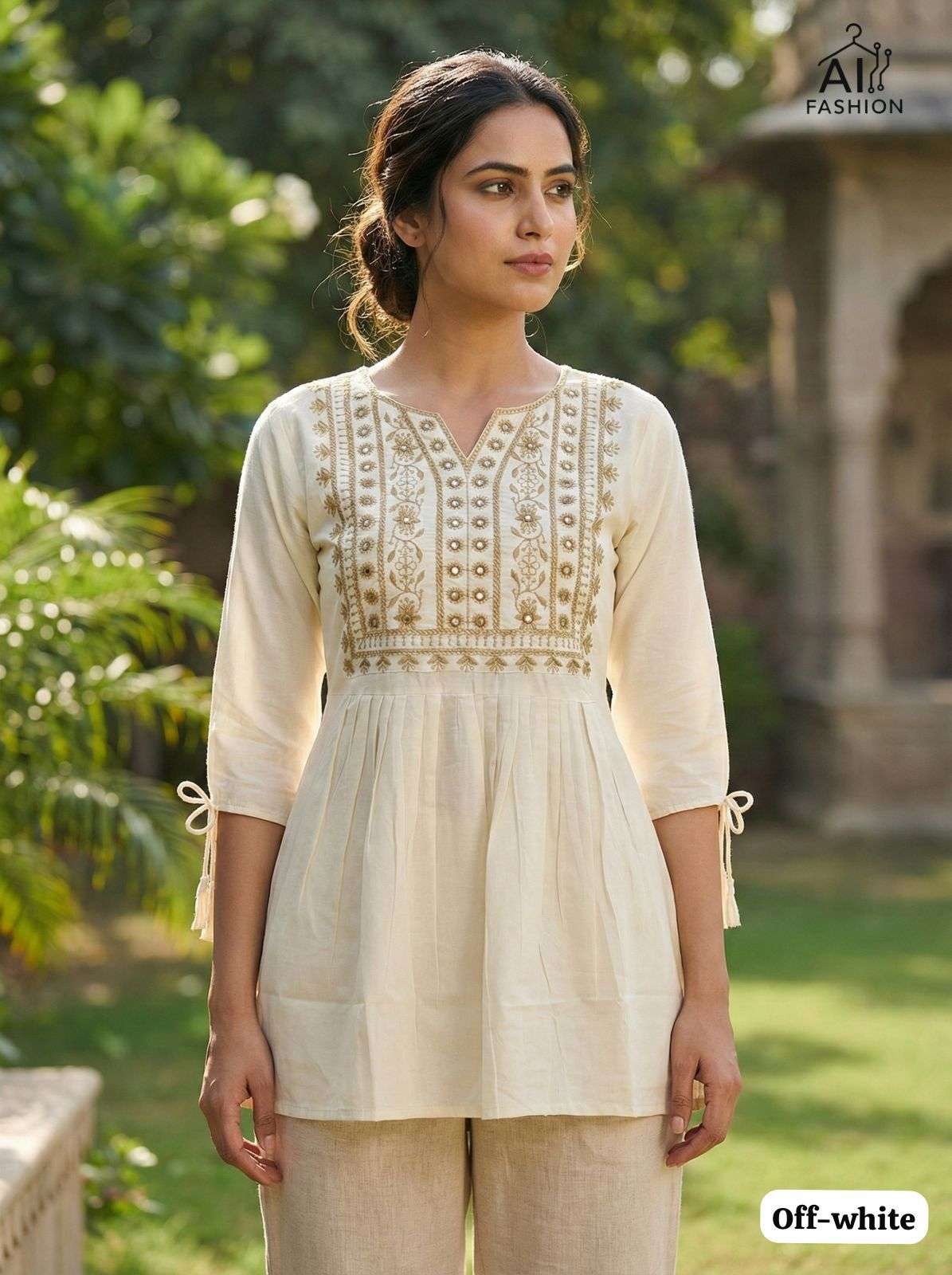 AI FASHION CHARMI VOL 5 RAYON FANCY WORKS LADIES TOPS COLLECTION 