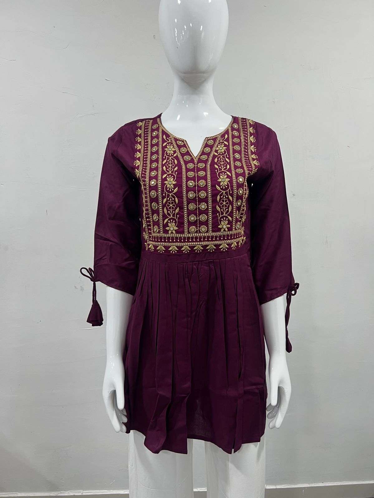 AI FASHION CHARMI VOL 5 RAYON FANCY WORKS LADIES TOPS COLLECTION 