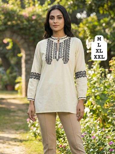 AI FASHION CHARMI VOL 7 RAYON FANCY WORKS LADIES TOP