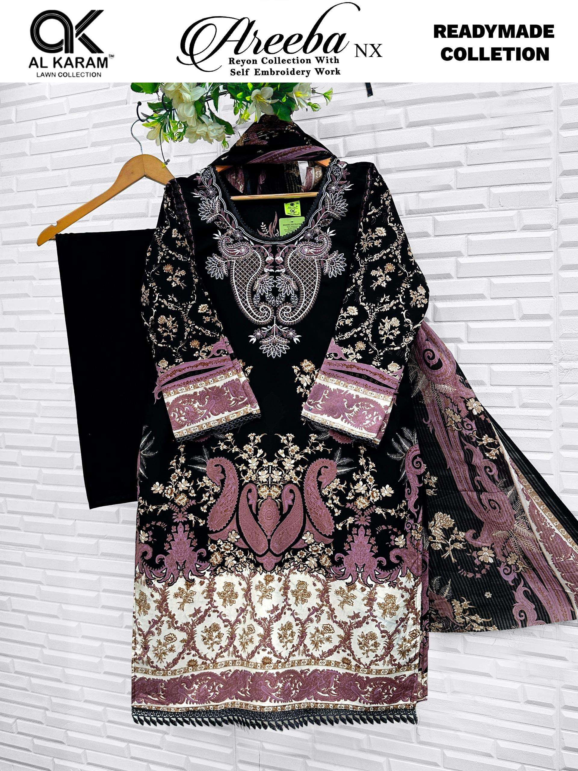 AL KARAM AREEBA NX READY MADE COLLECTION 